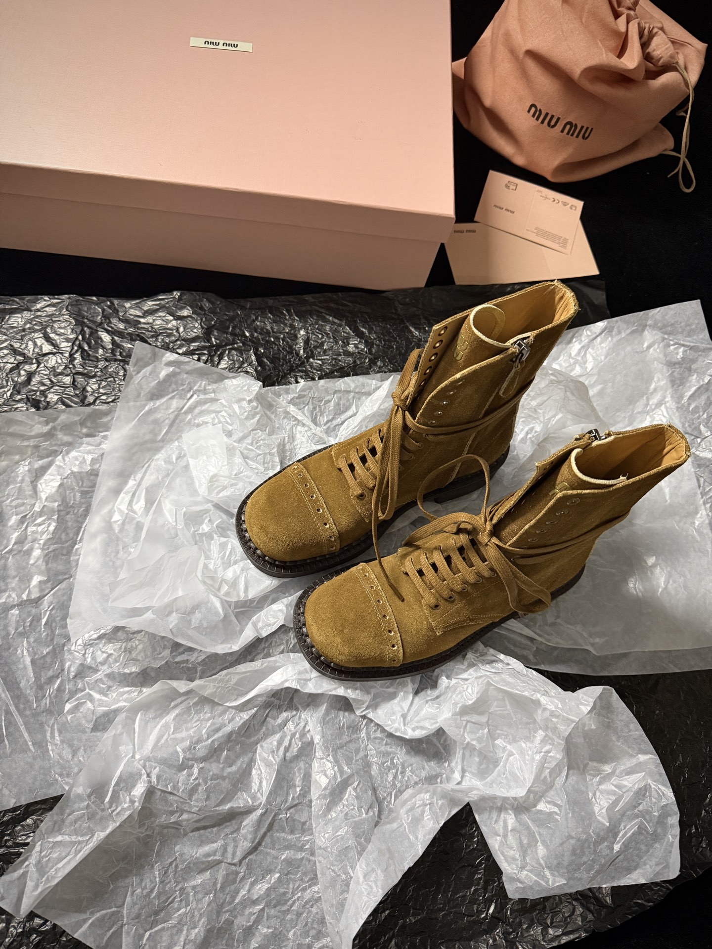 Miu Miu Western Boots