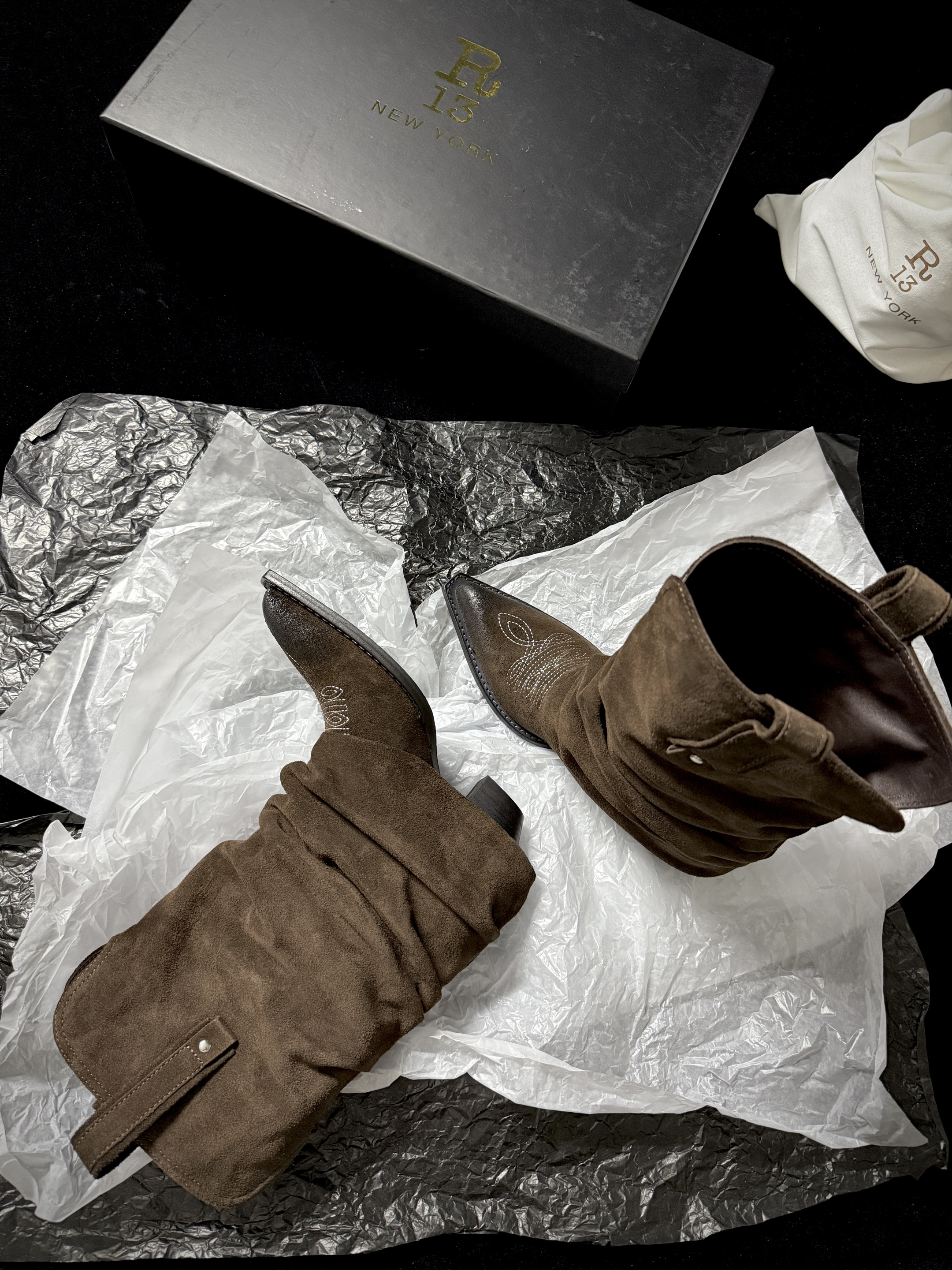 R13 Western Cowboy Boots