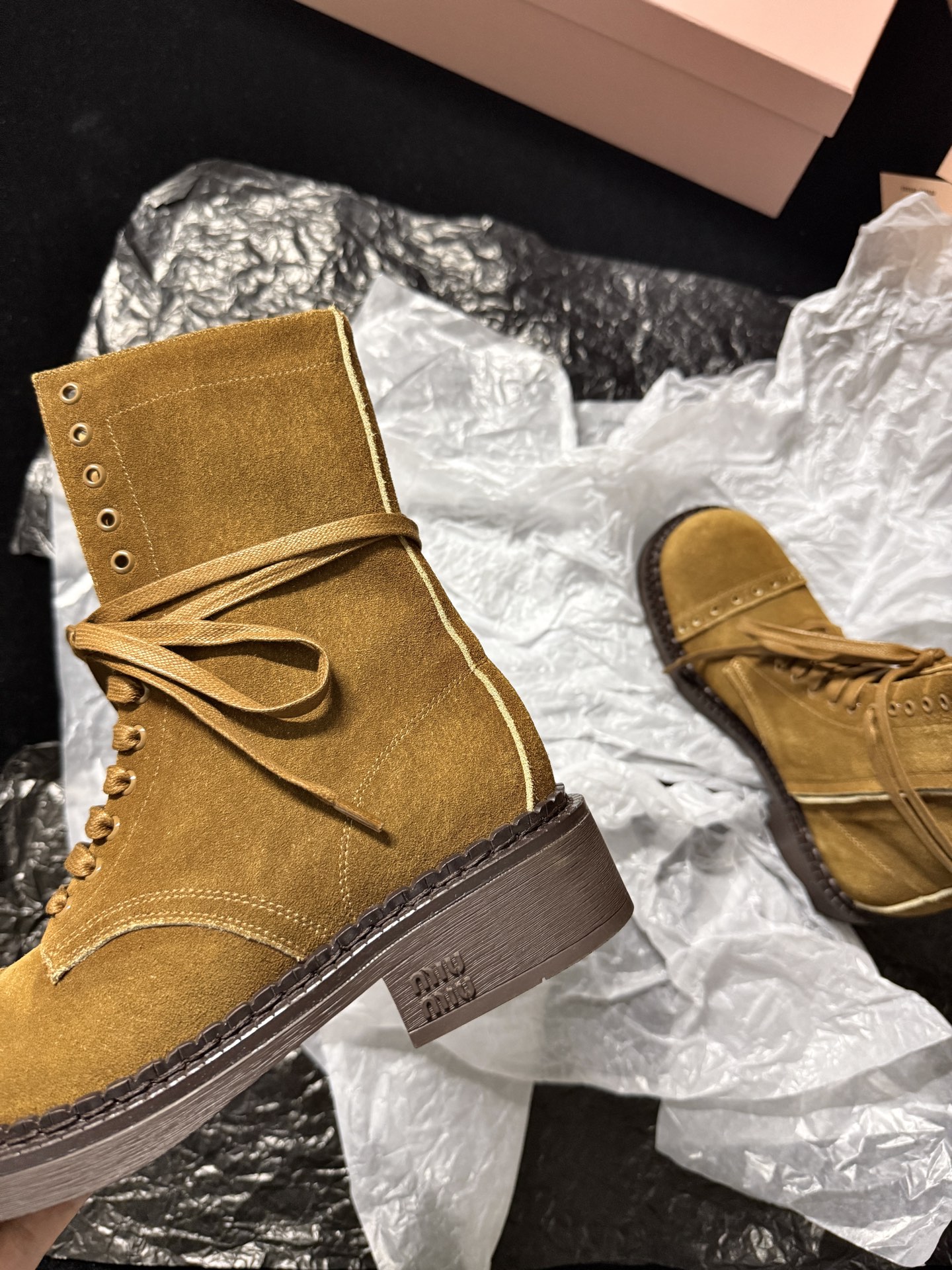 Miu Miu Western Boots