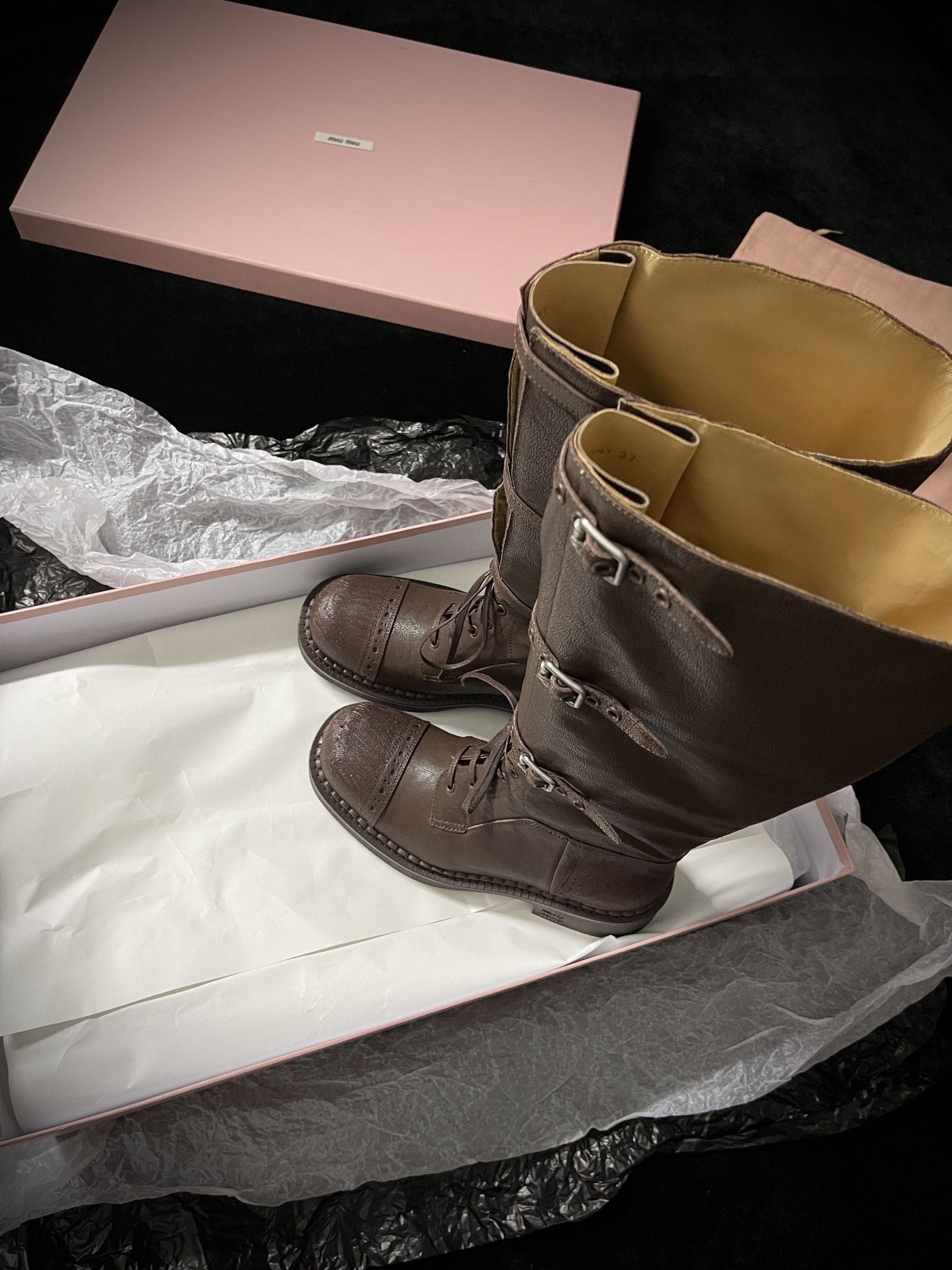 Miu Miu Western Boots