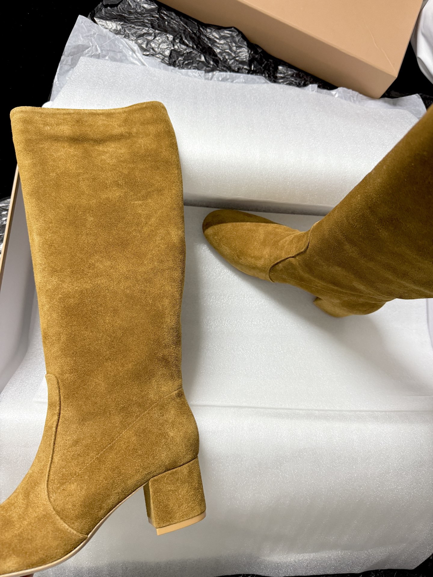Gianvito Rossi Suede Ankle Boots