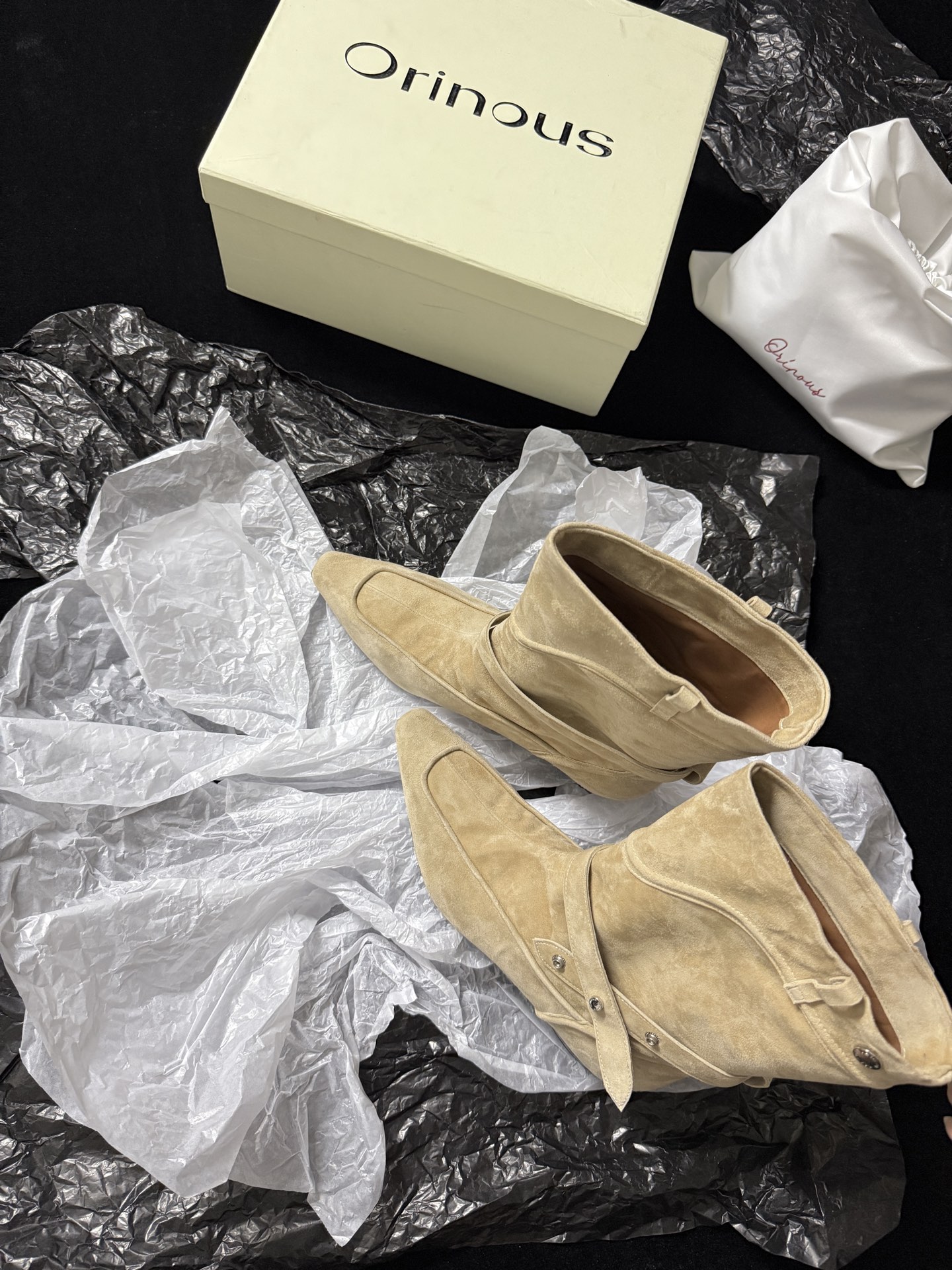 Orinous Chic Ankle Boots