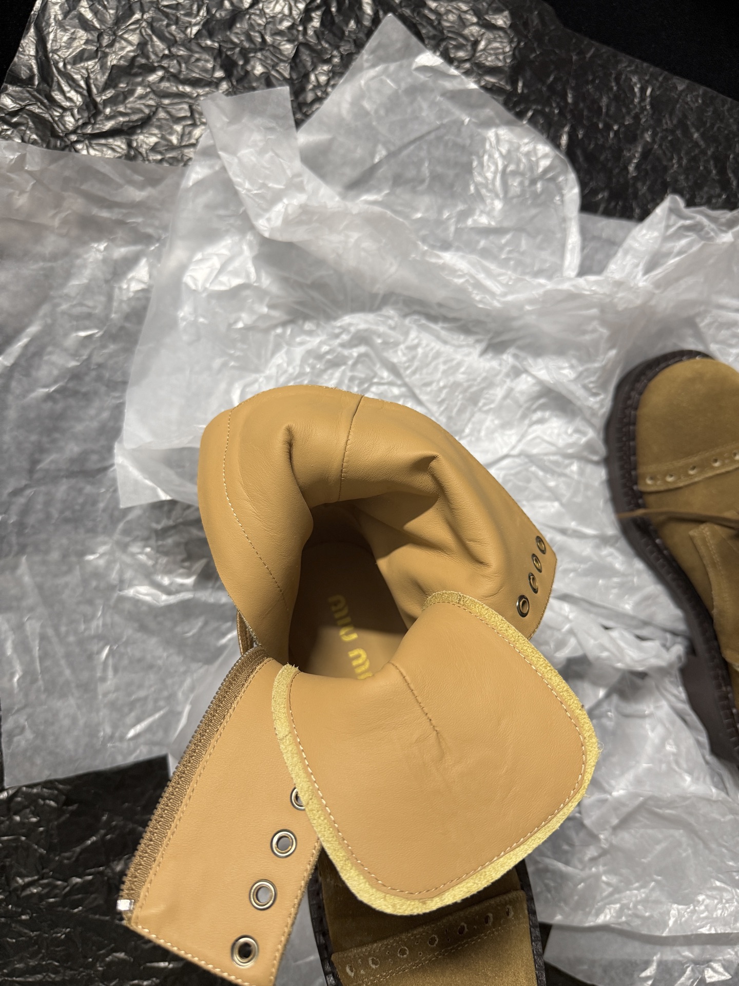 Miu Miu Western Boots