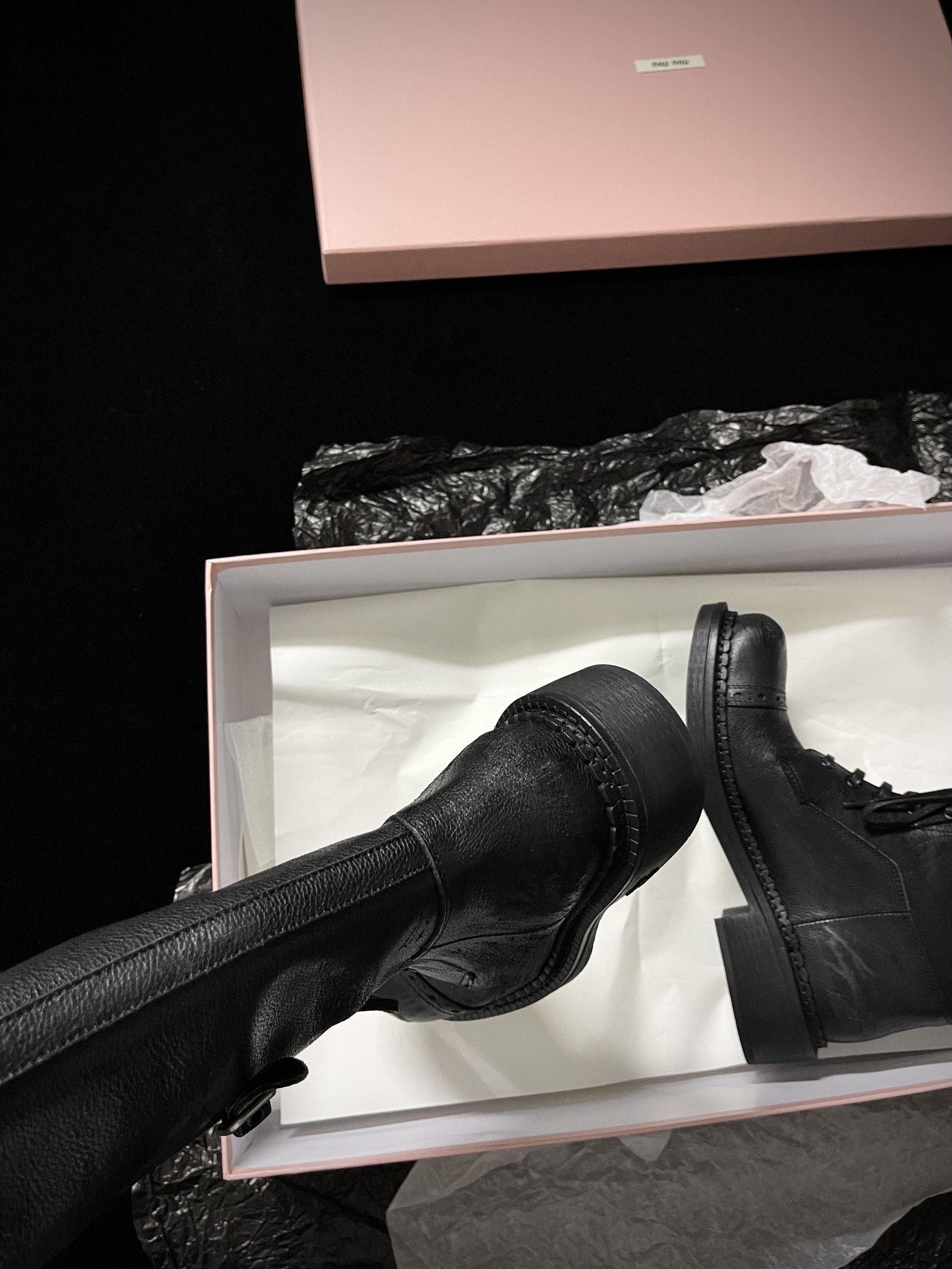 Miu Miu Western Boots