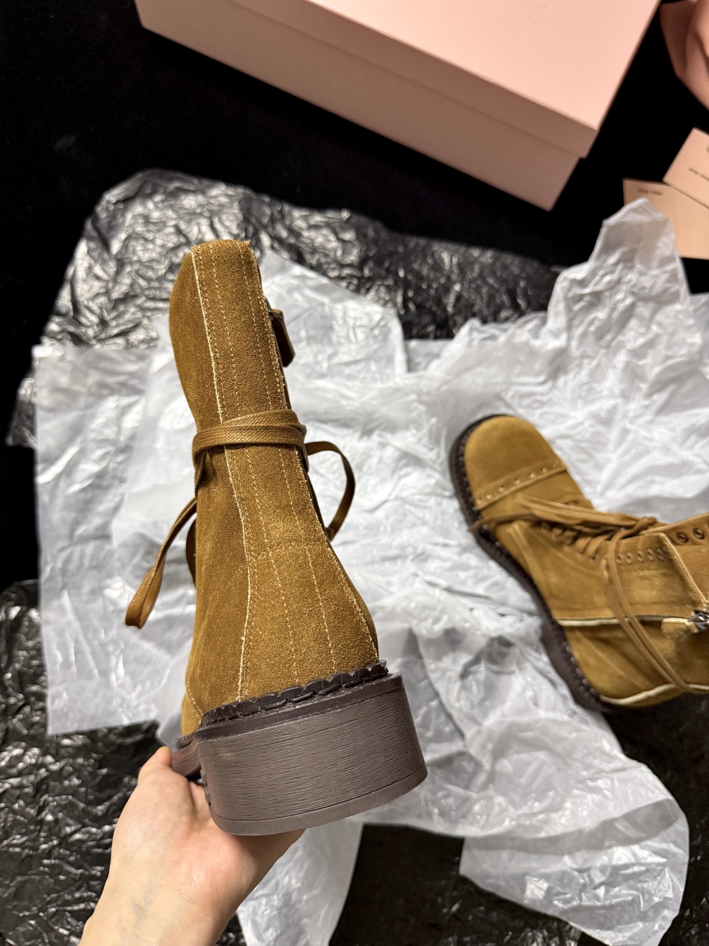 Miu Miu Western Boots