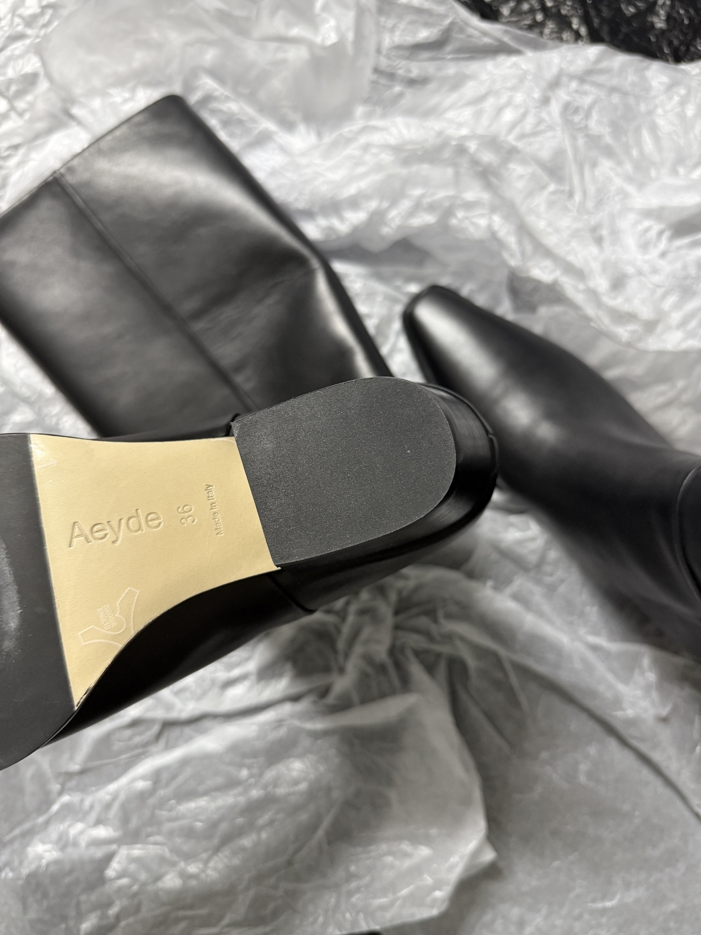 AEYDE Avant-Garde Minimalist Boots