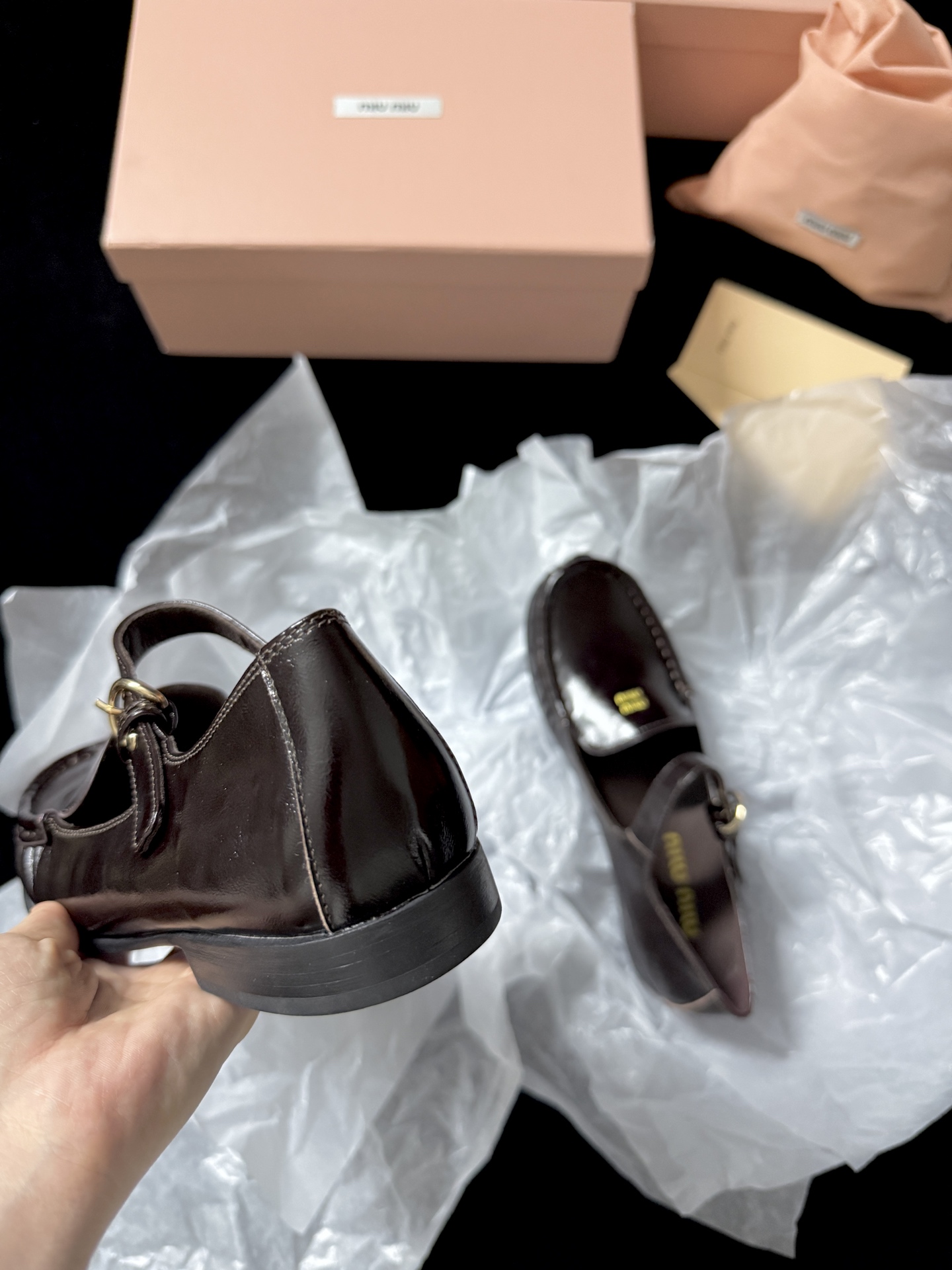 Miu Miu Mary Jane Loafers