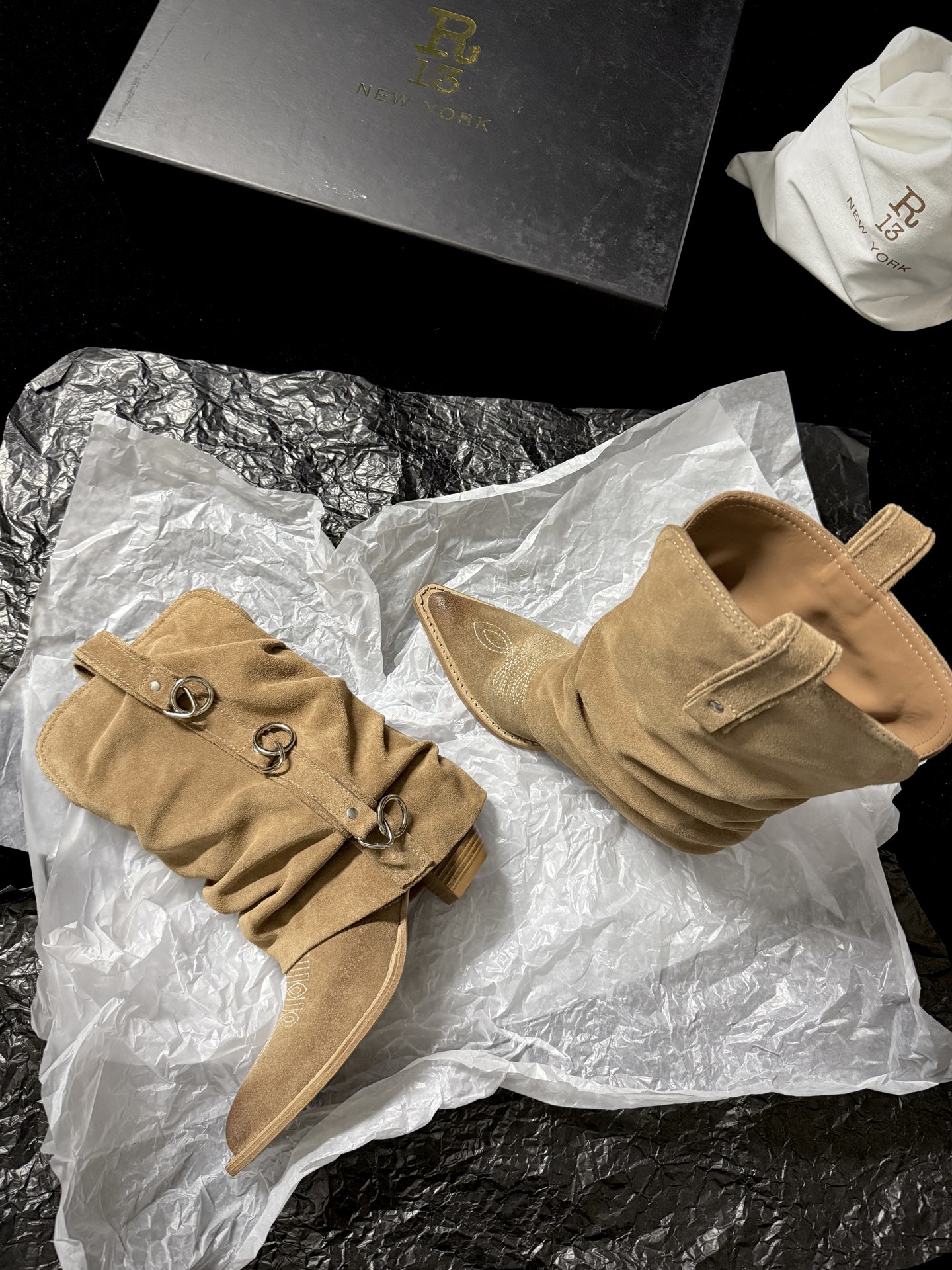 R13 Western Cowboy Boots