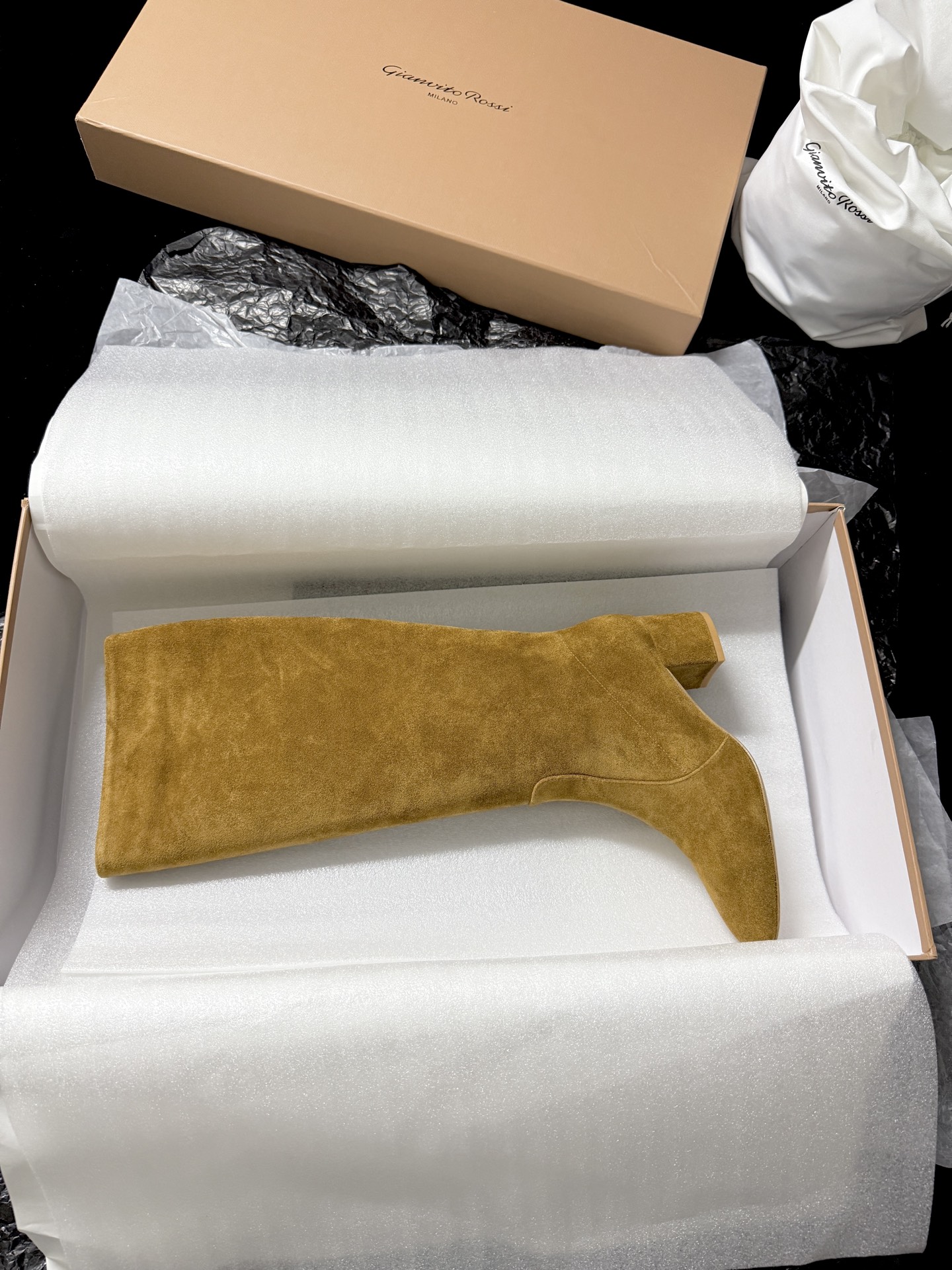 Gianvito Rossi Suede Ankle Boots