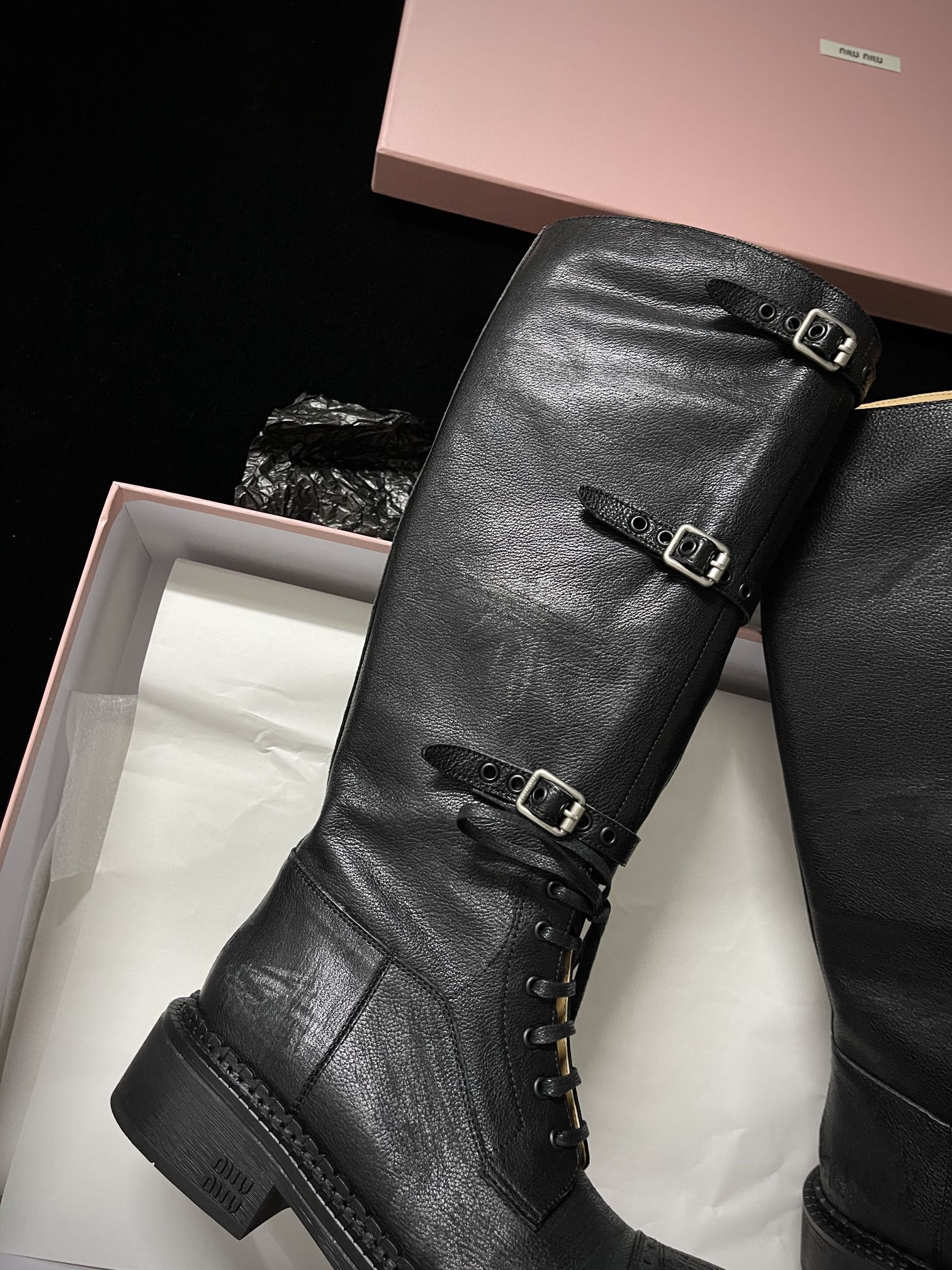 Miu Miu Western Boots