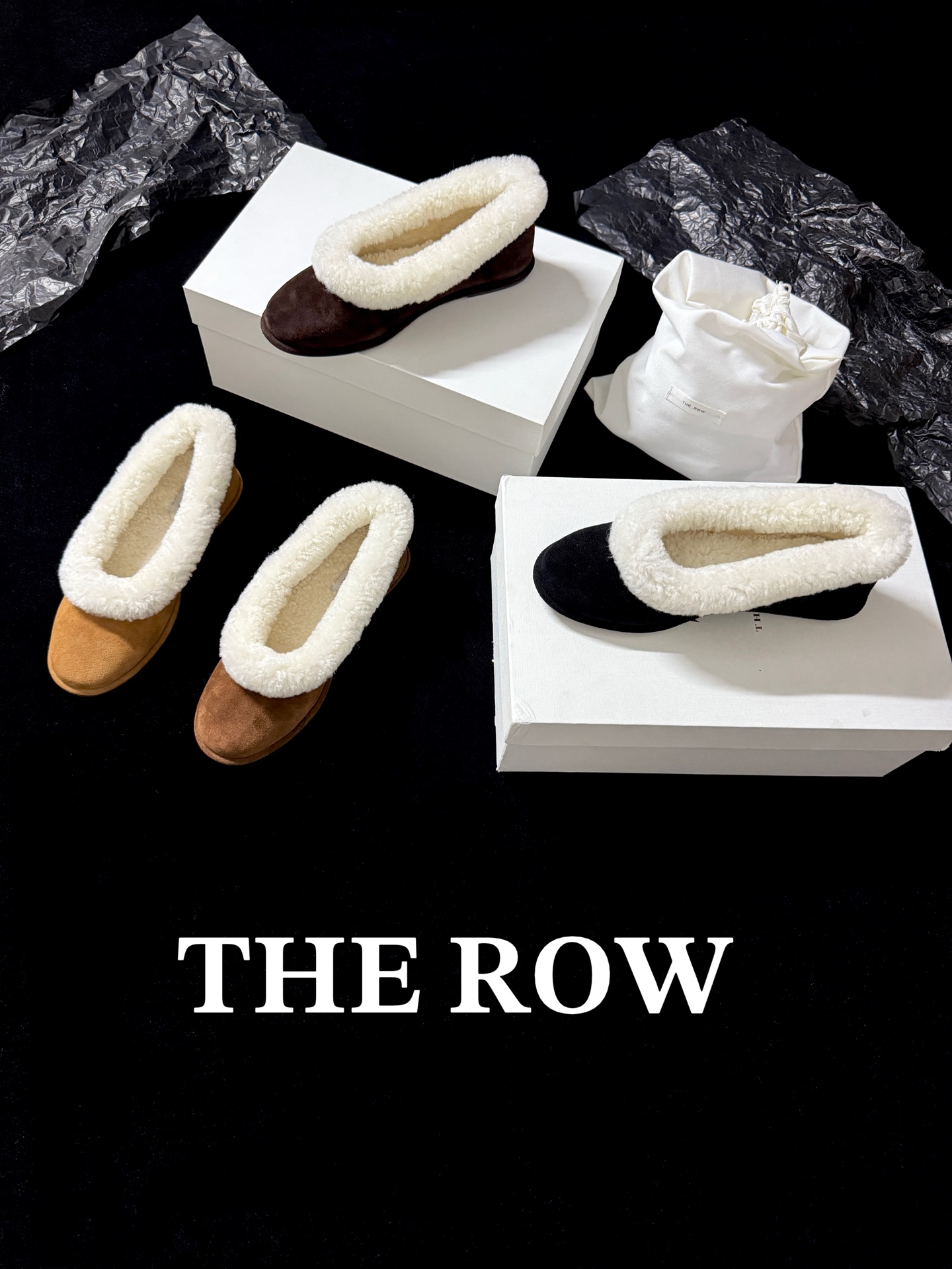 The Row Wool Flats