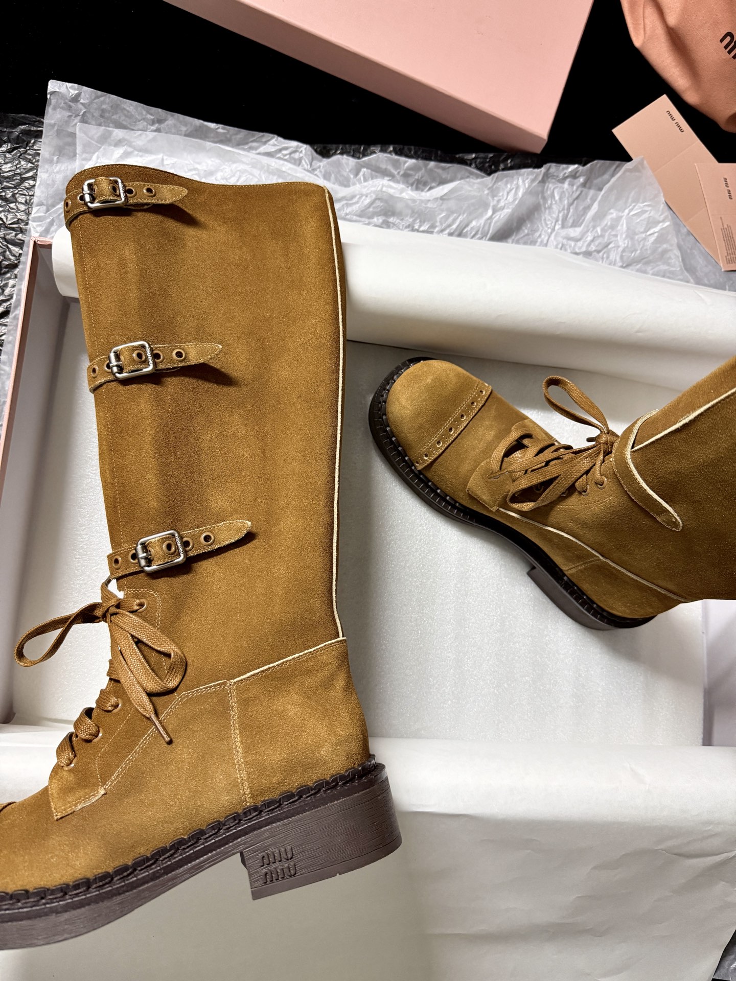 Miu Miu Western Boots