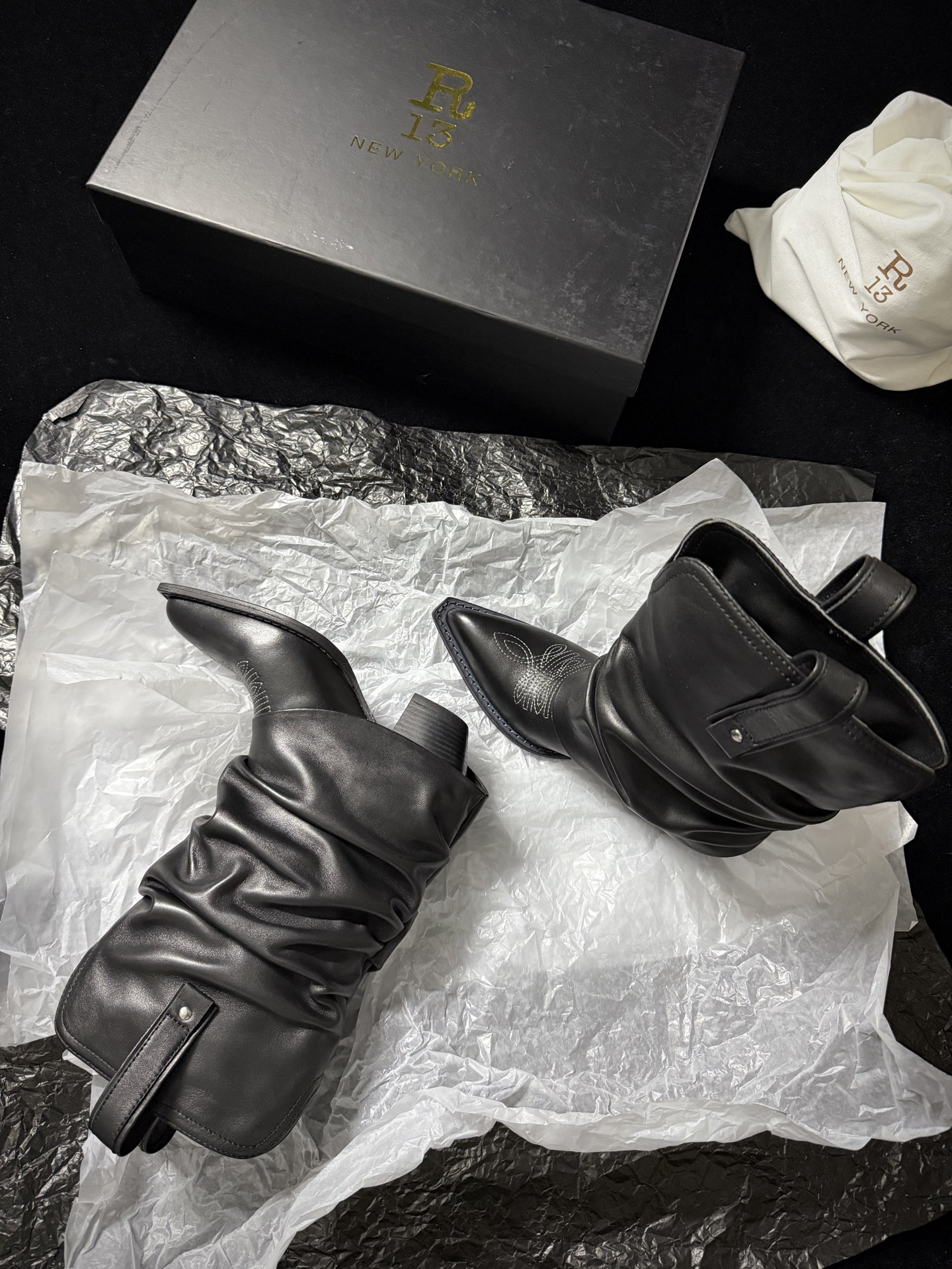 R13 Western Cowboy Boots