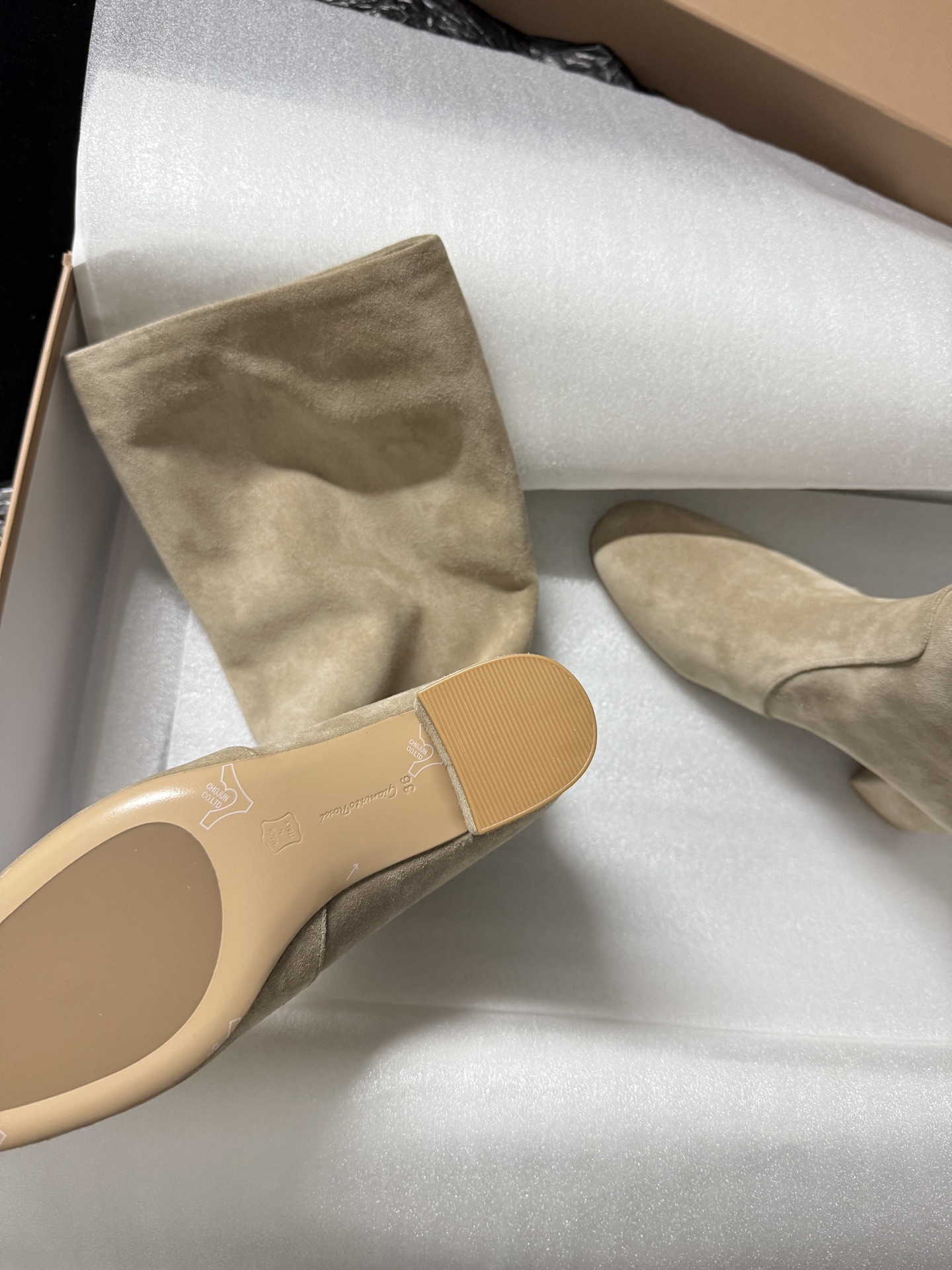 Gianvito Rossi Suede Ankle Boots