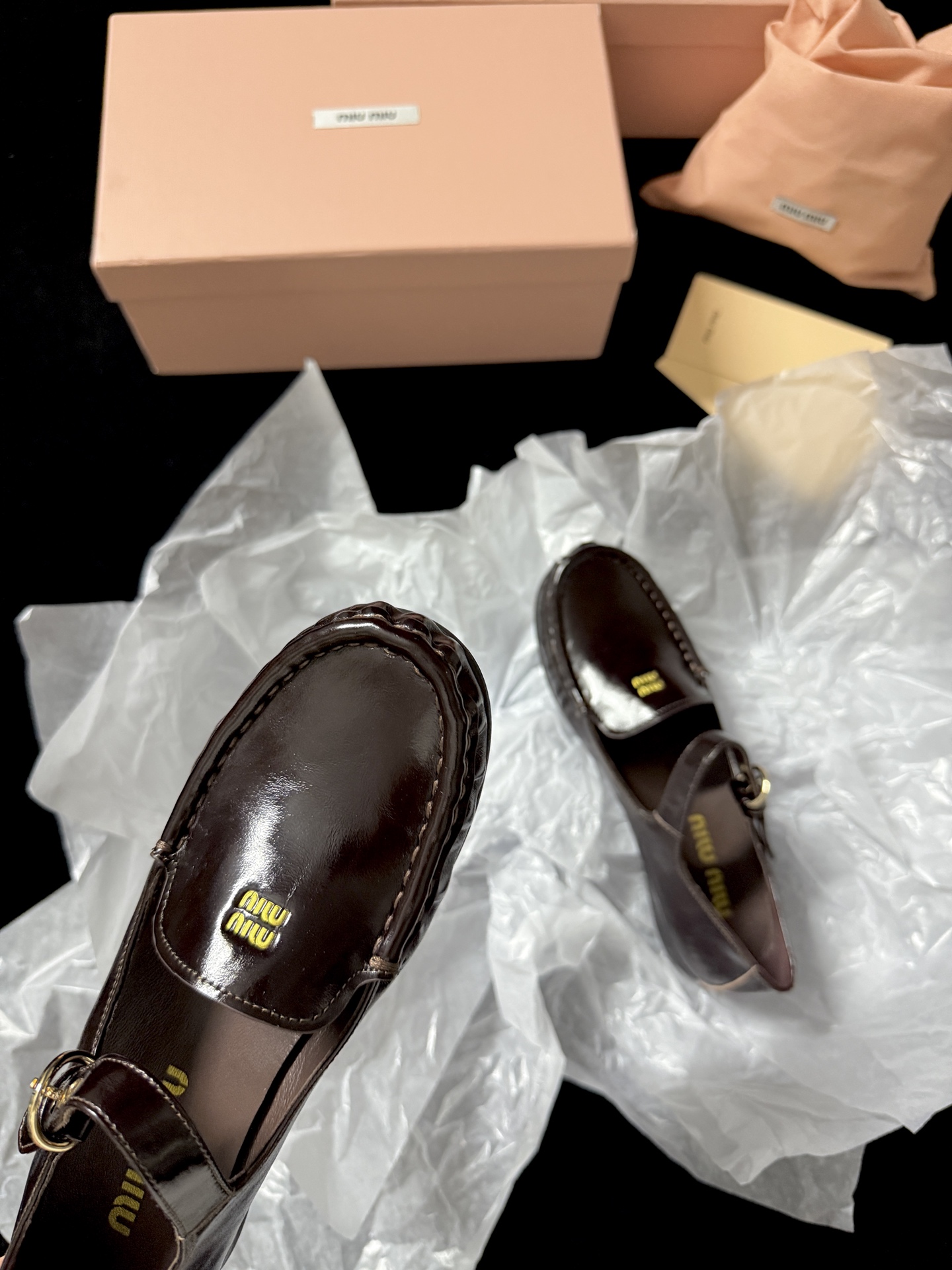 Miu Miu Mary Jane Loafers