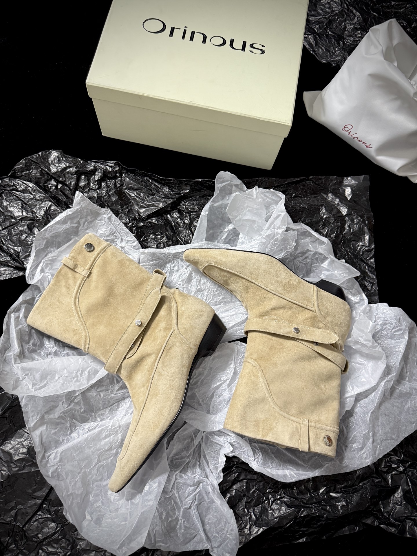 Orinous Chic Ankle Boots