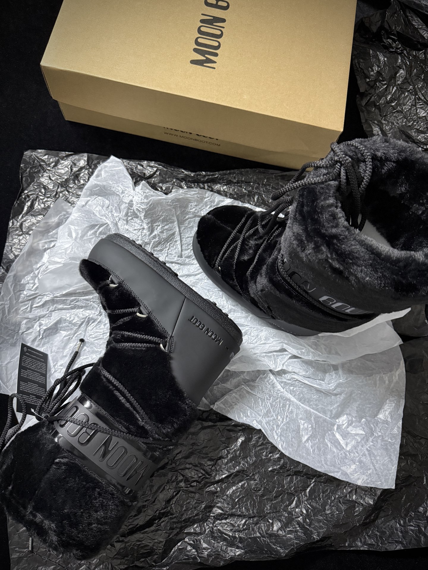 Moon Boot Strap knee-high boots