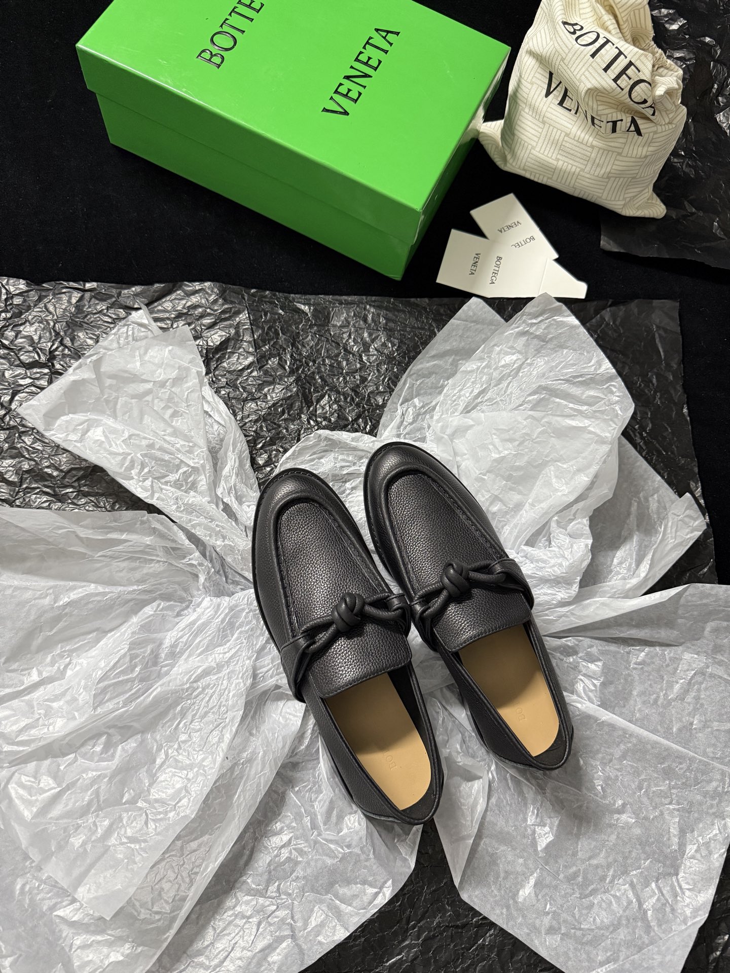 Bottega Veneta Knotted old-money style loafers