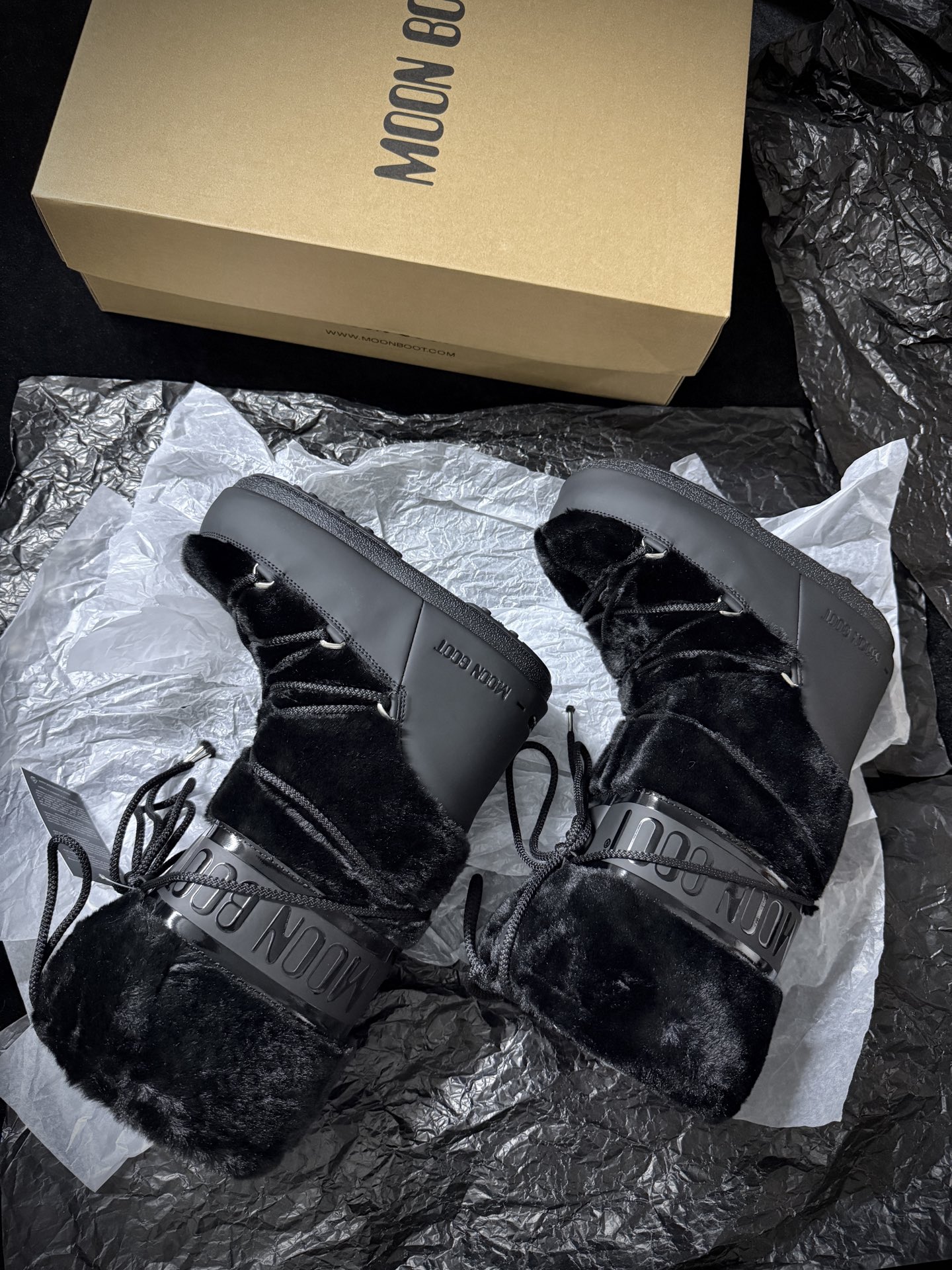 Moon Boot Strap knee-high boots