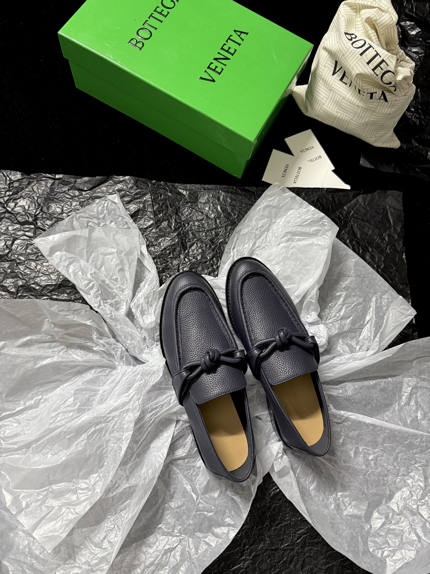 Bottega Veneta Knotted old-money style loafers