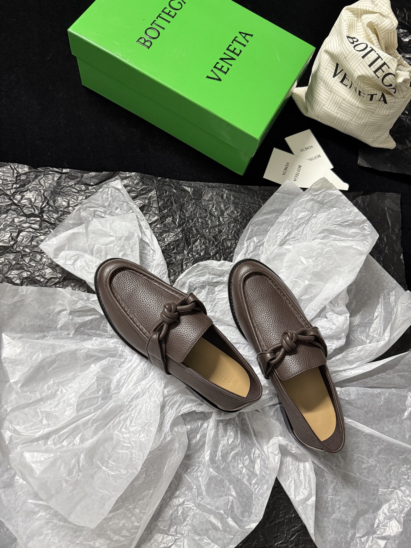 Bottega Veneta Knotted old-money style loafers