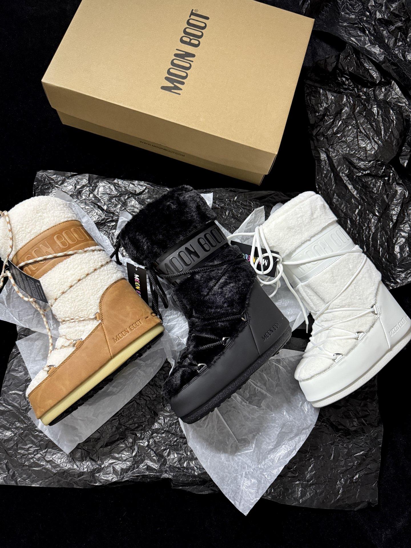 Moon Boot Strap knee-high boots