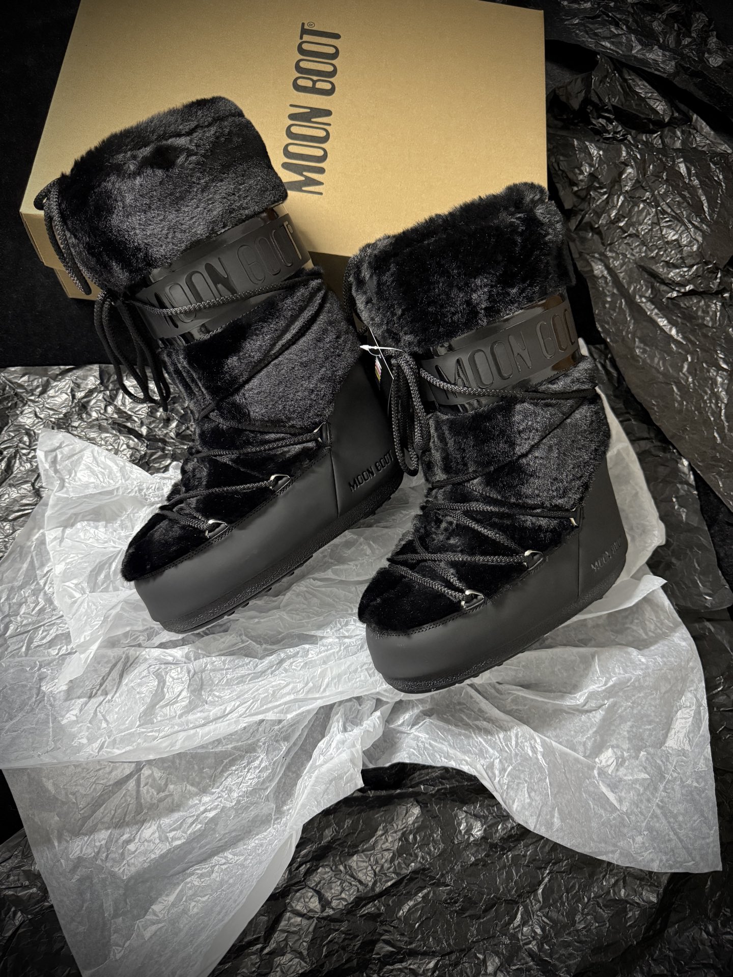 Moon Boot Strap knee-high boots