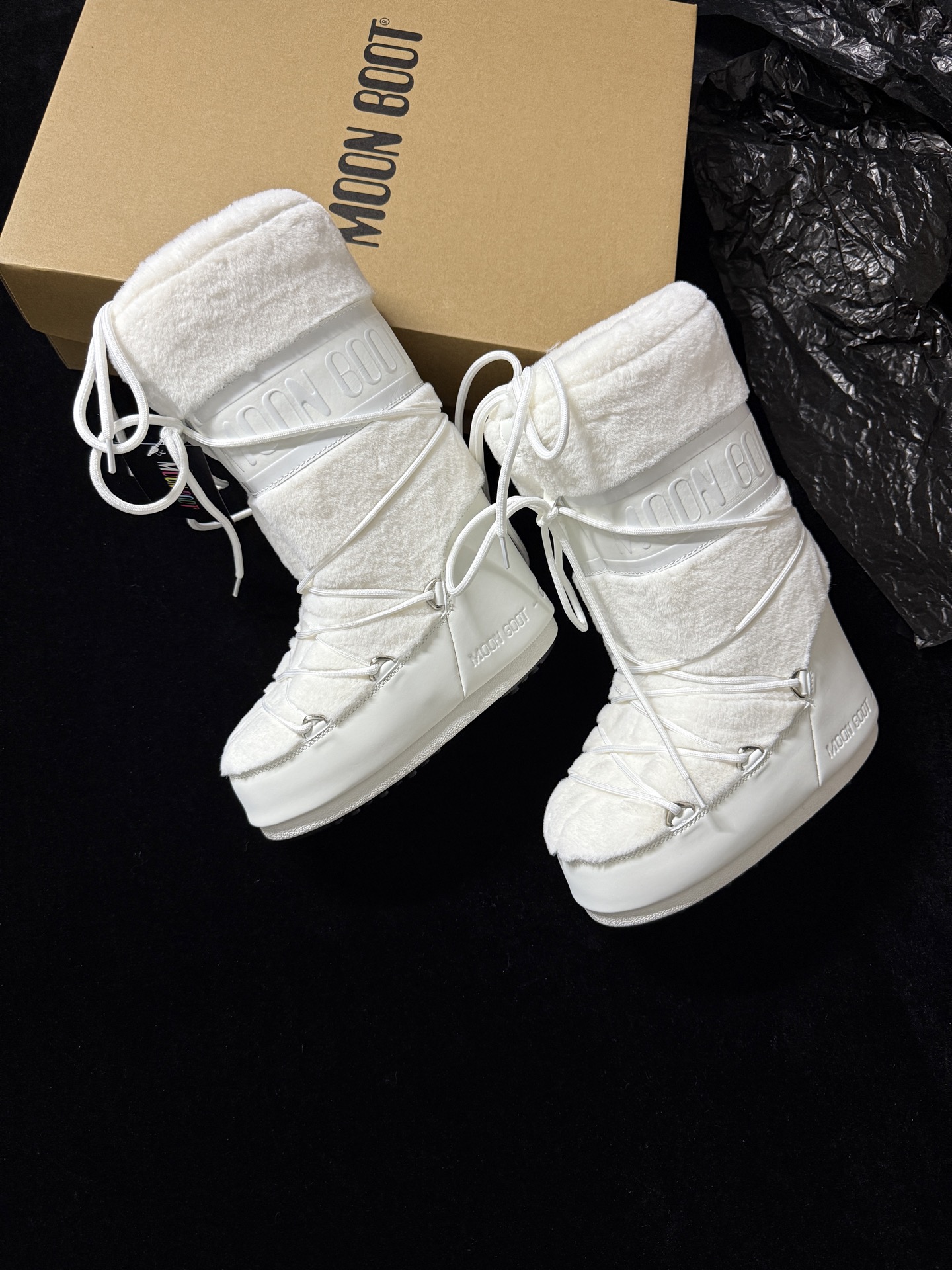 Moon Boot Strap knee-high boots