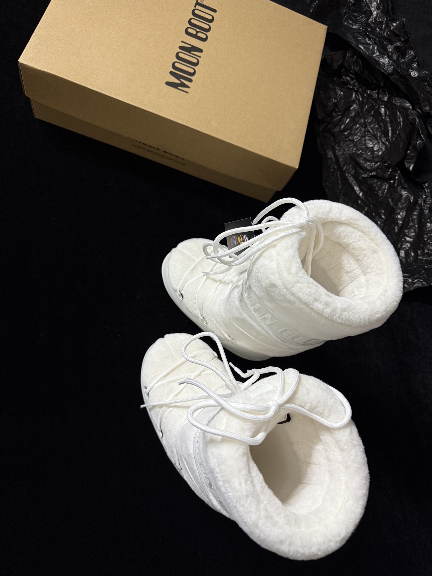 Moon Boot Strap knee-high boots