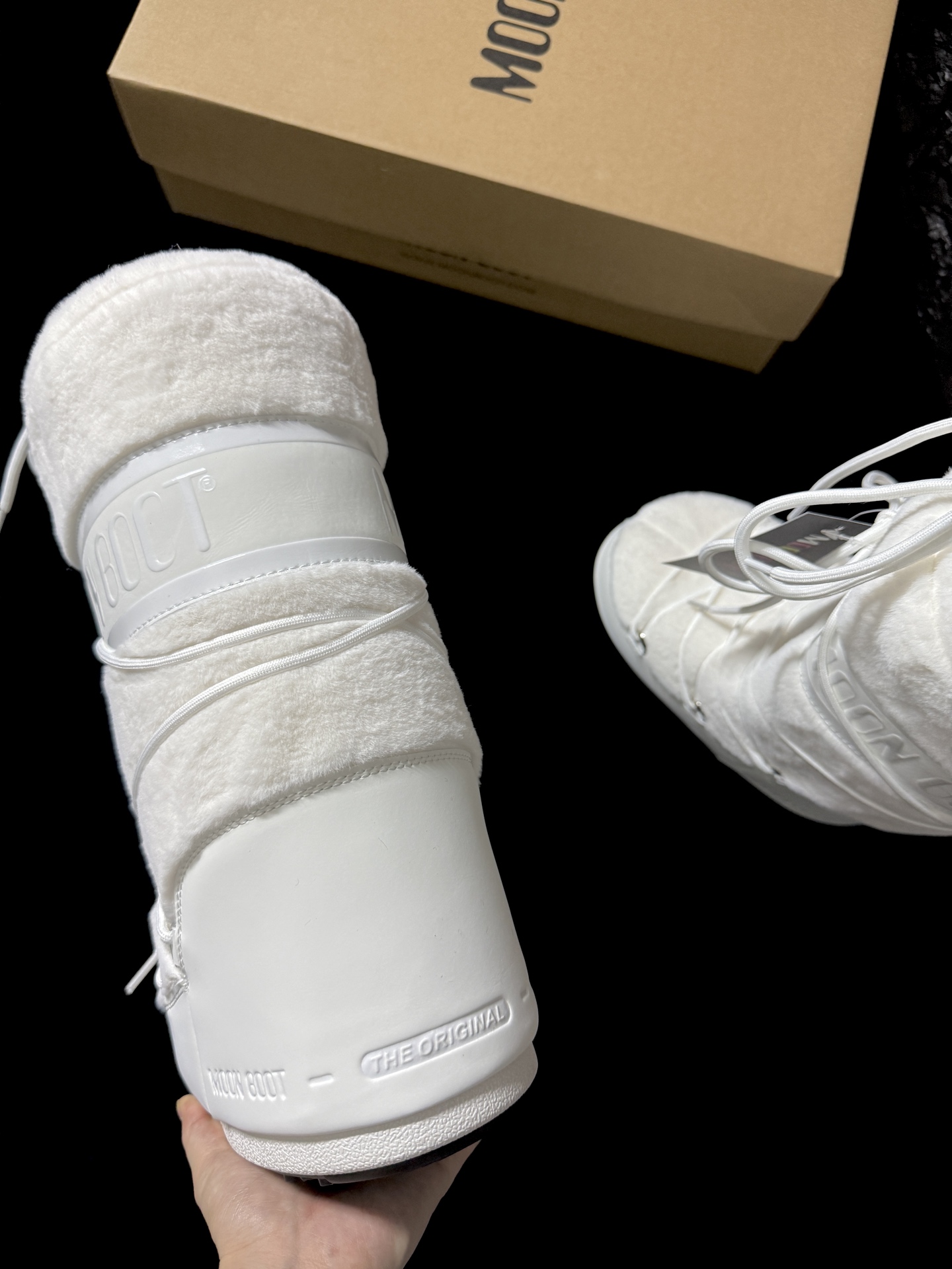 Moon Boot Strap knee-high boots