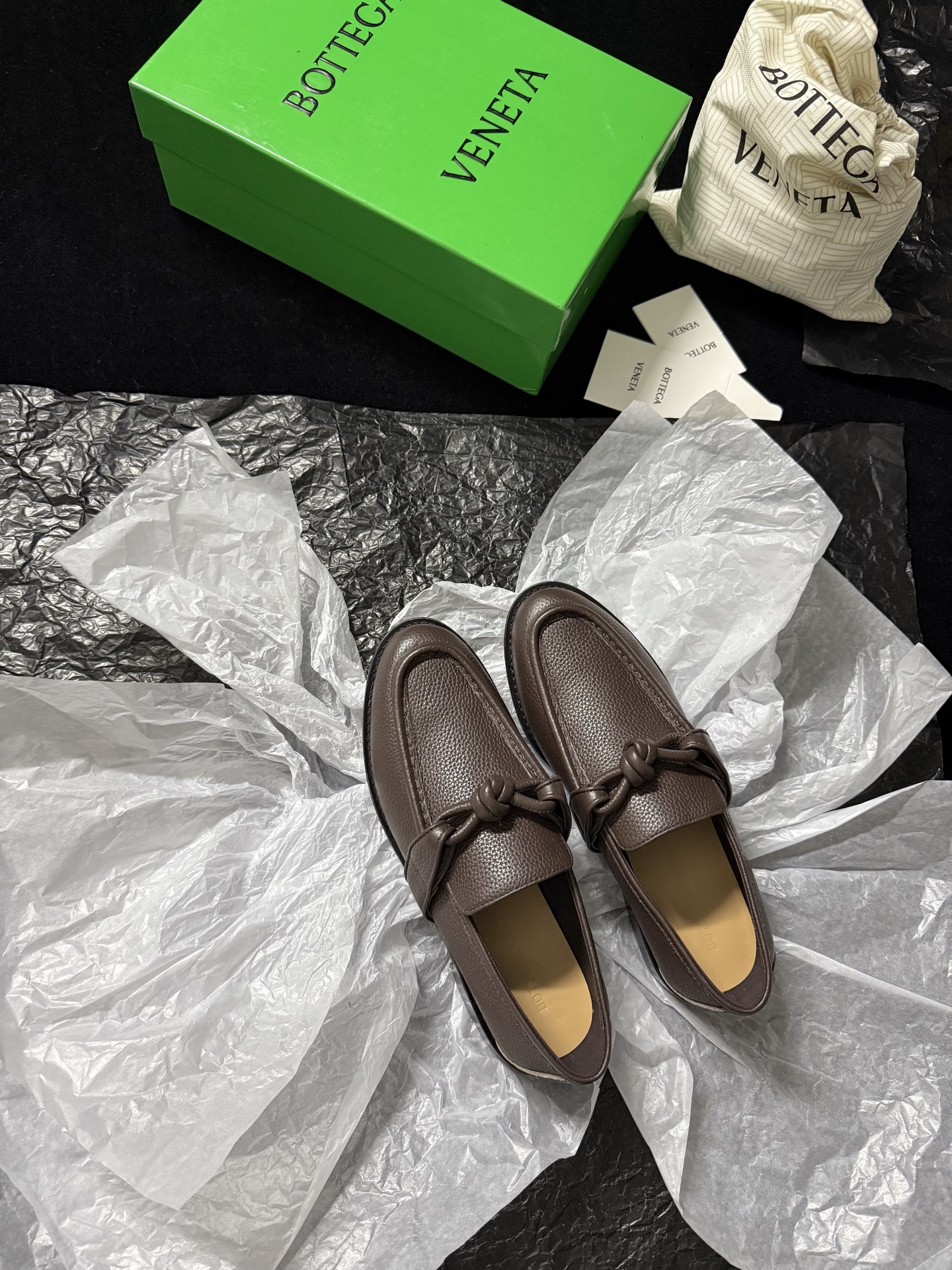Bottega Veneta Knotted old-money style loafers