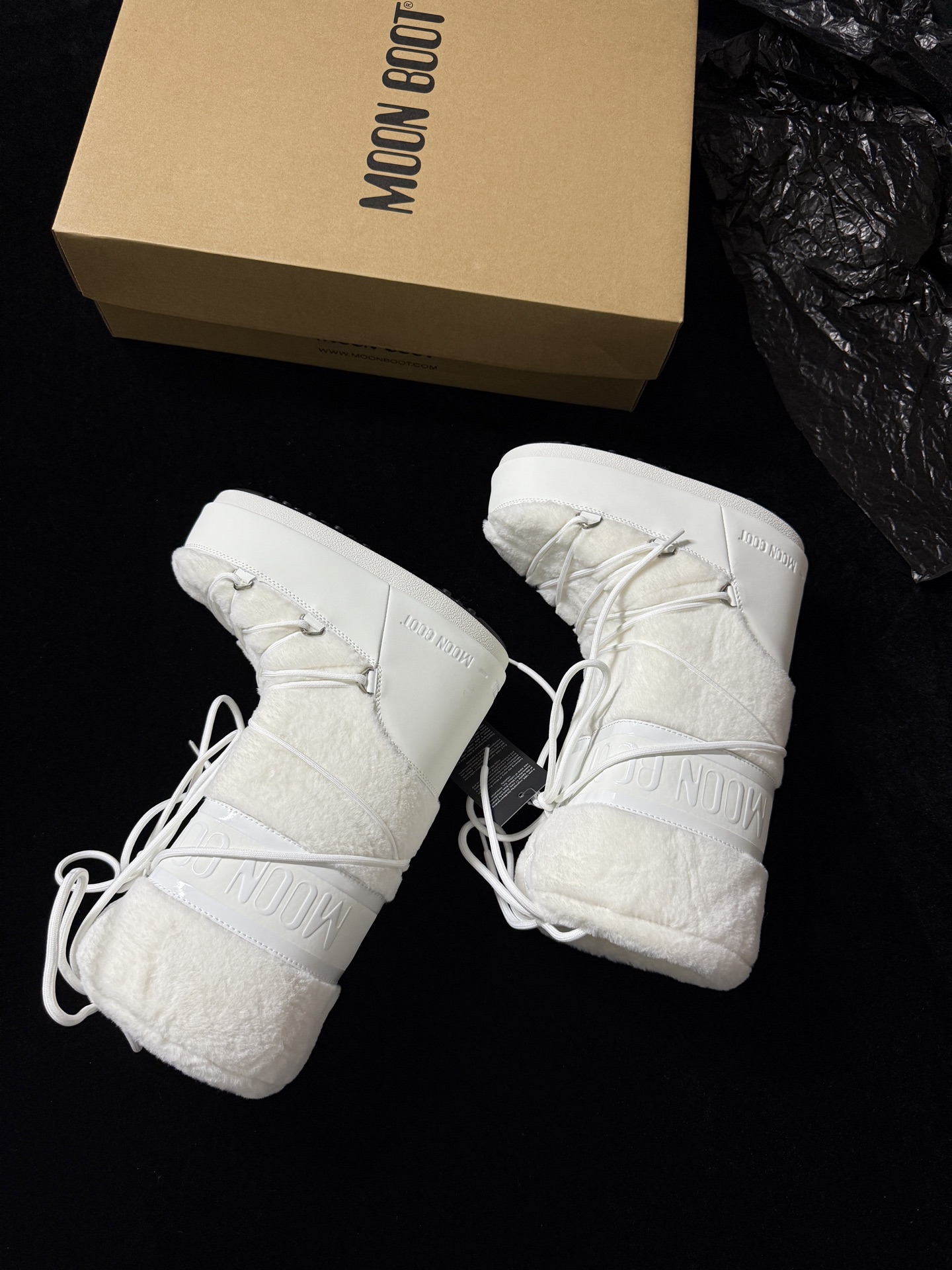 Moon Boot Strap knee-high boots