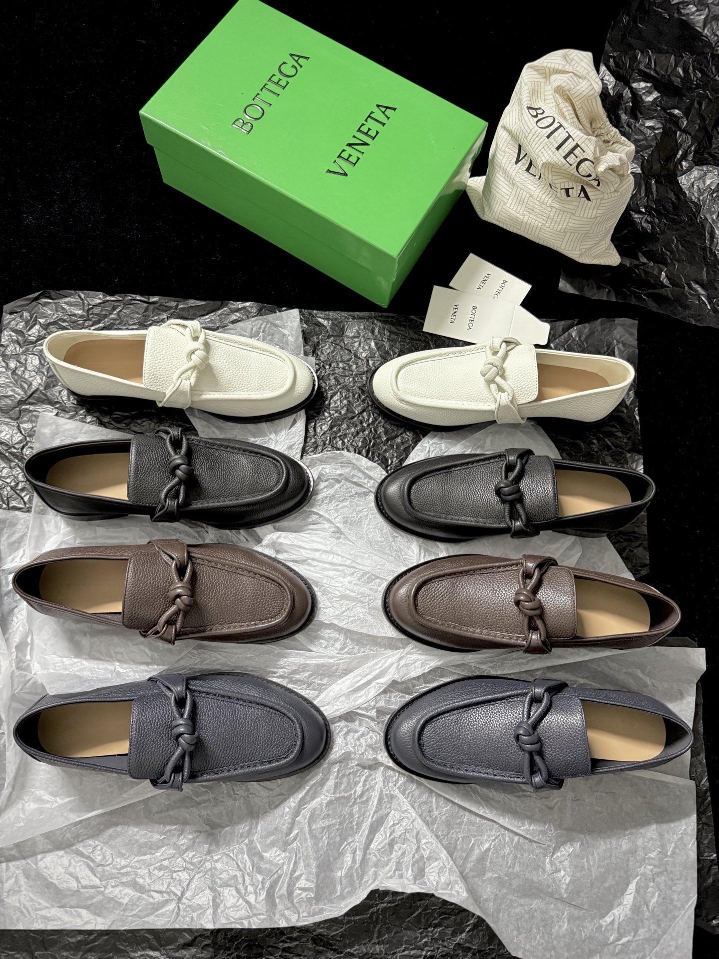 Bottega Veneta Knotted old-money style loafers