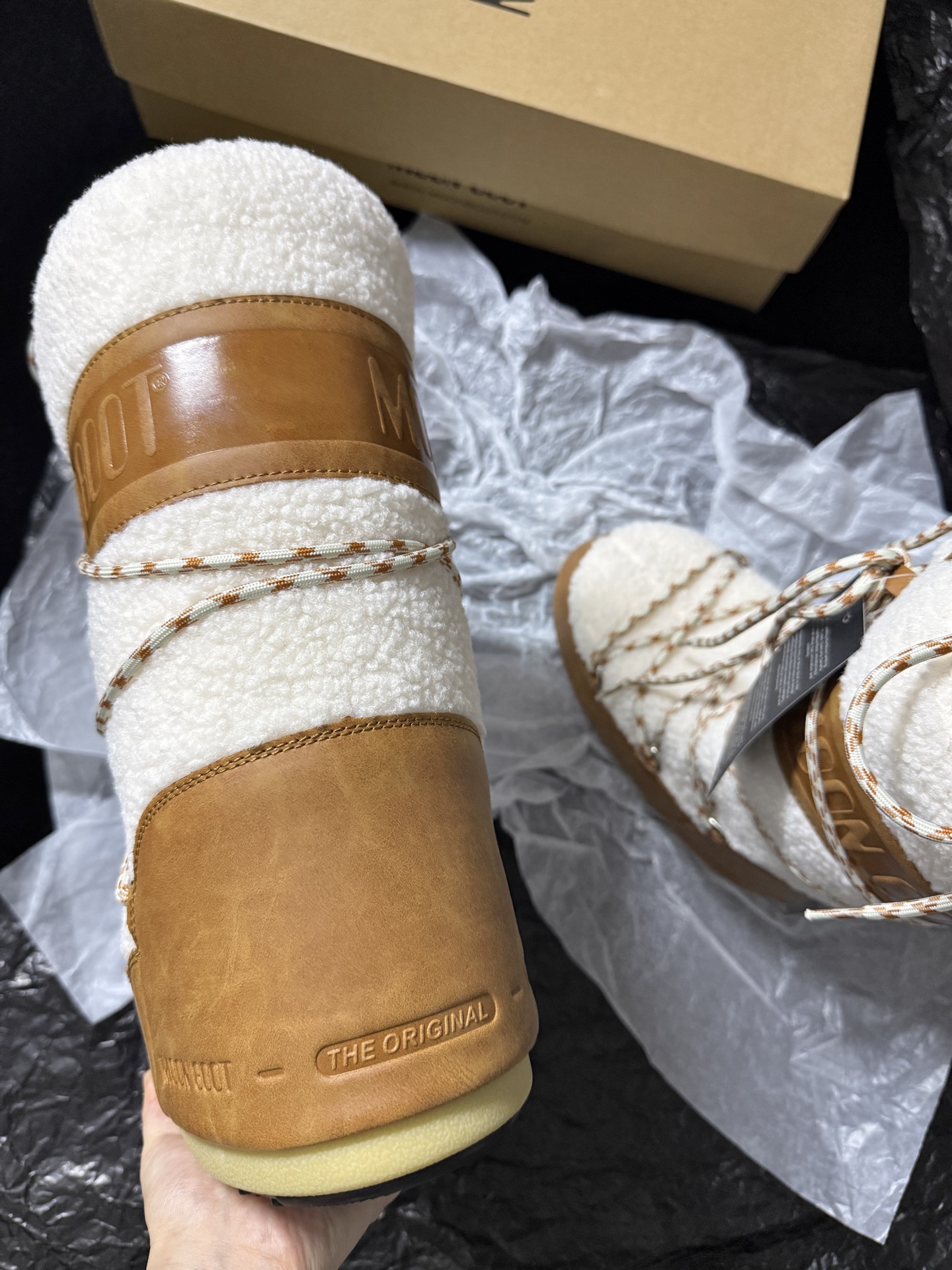 Moon Boot Strap knee-high boots