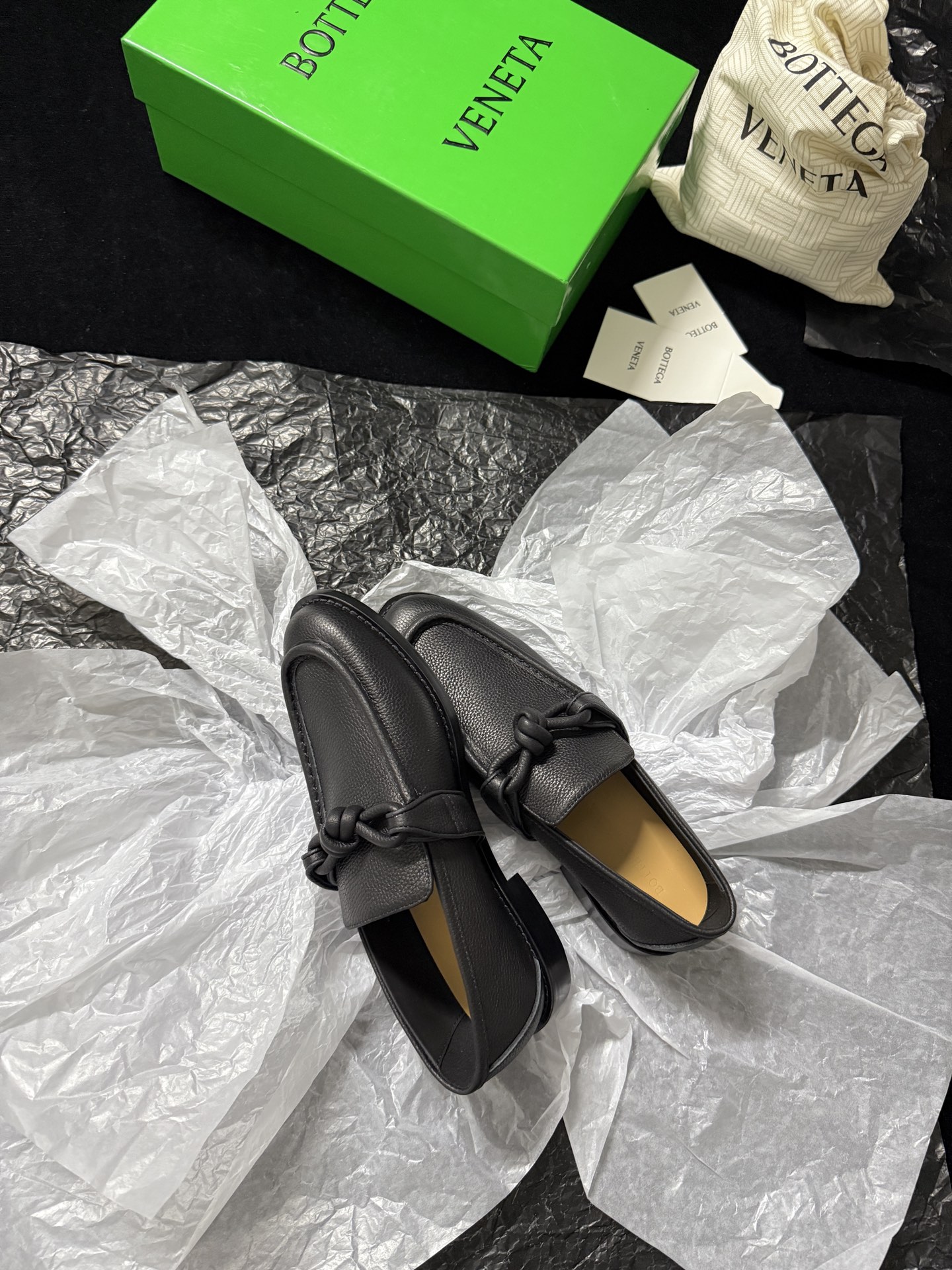 Bottega Veneta Knotted old-money style loafers