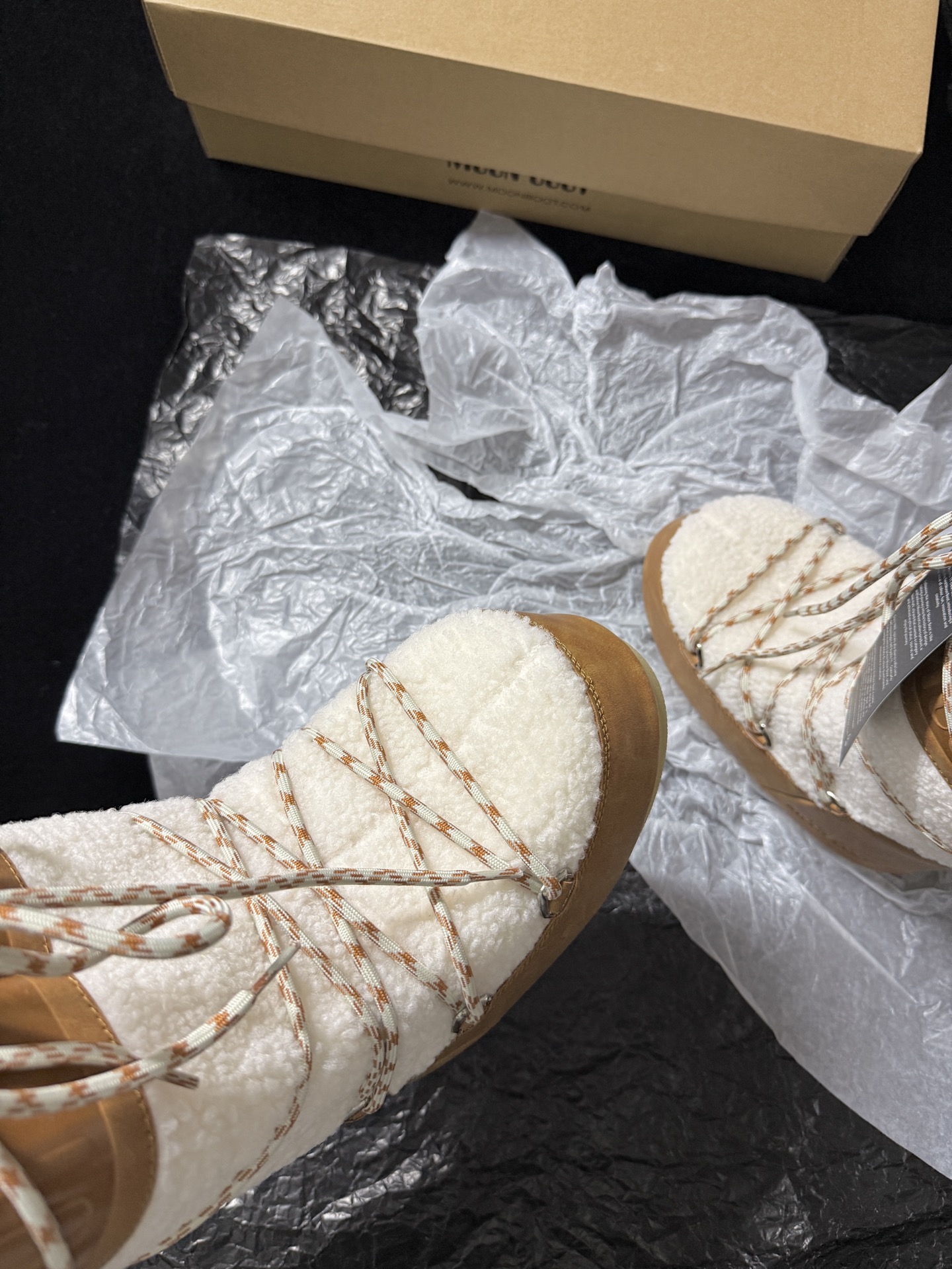 Moon Boot Strap knee-high boots