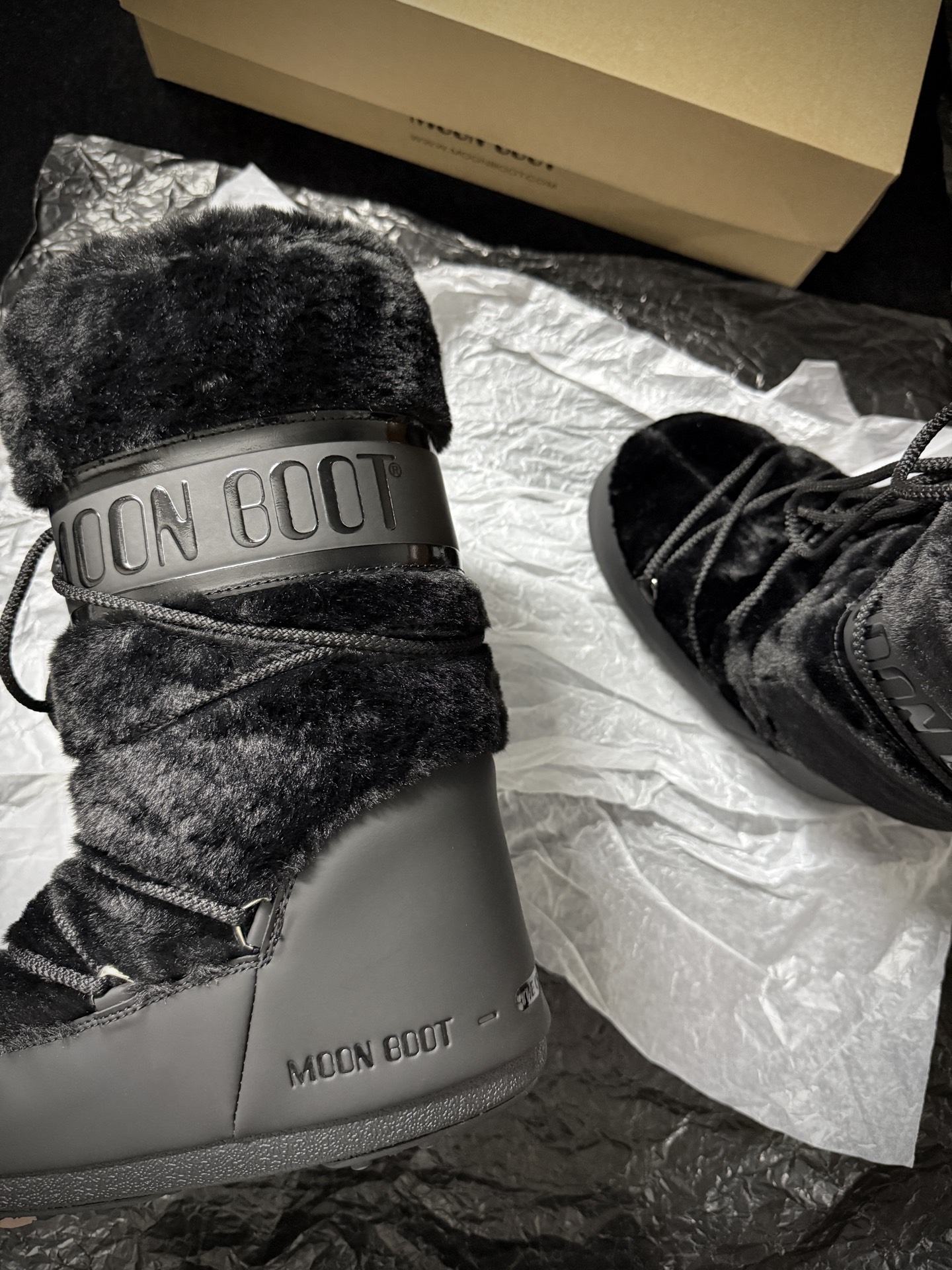 Moon Boot Strap knee-high boots