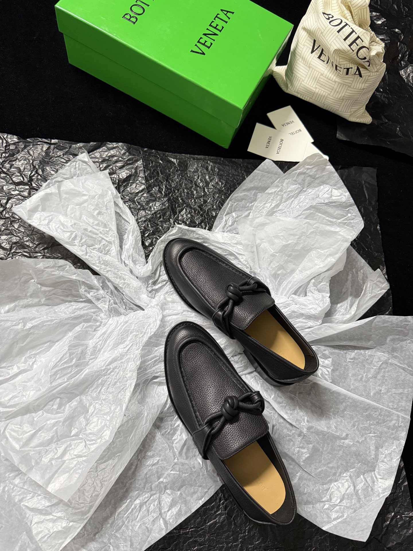 Bottega Veneta Knotted old-money style loafers