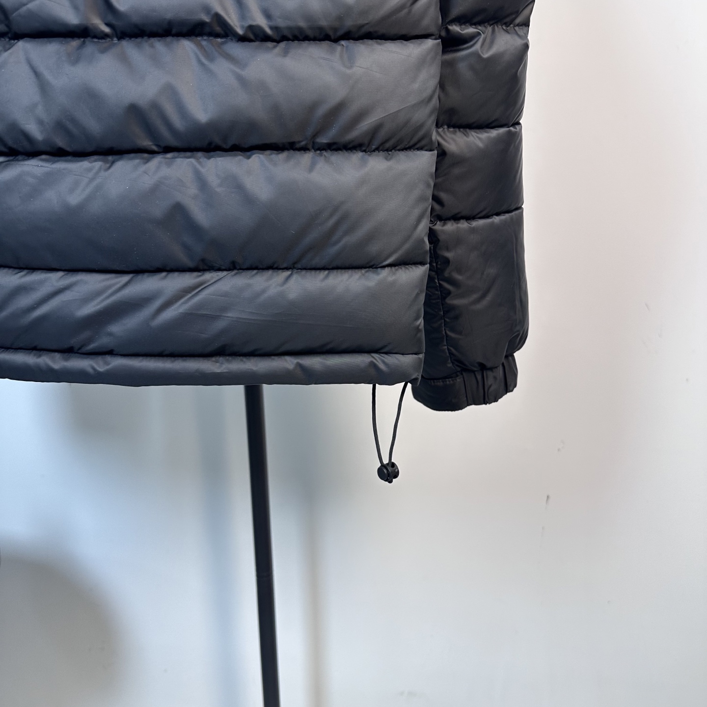 MONCLER Stand-Collar Down Jacket with Pocket Patches