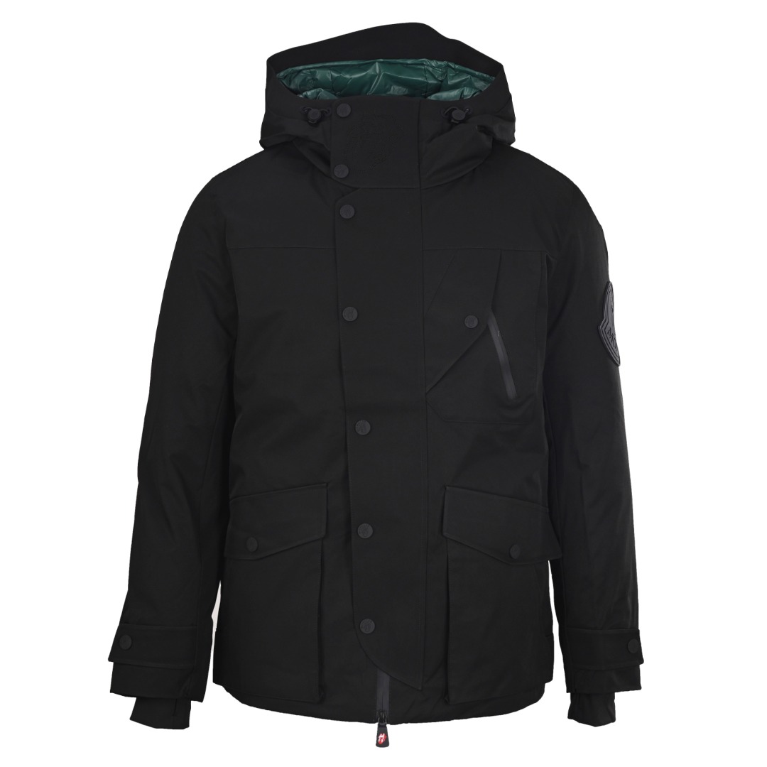 Moncler x Rolling Stone Collaborative 'Big Tongue' Down Jacket