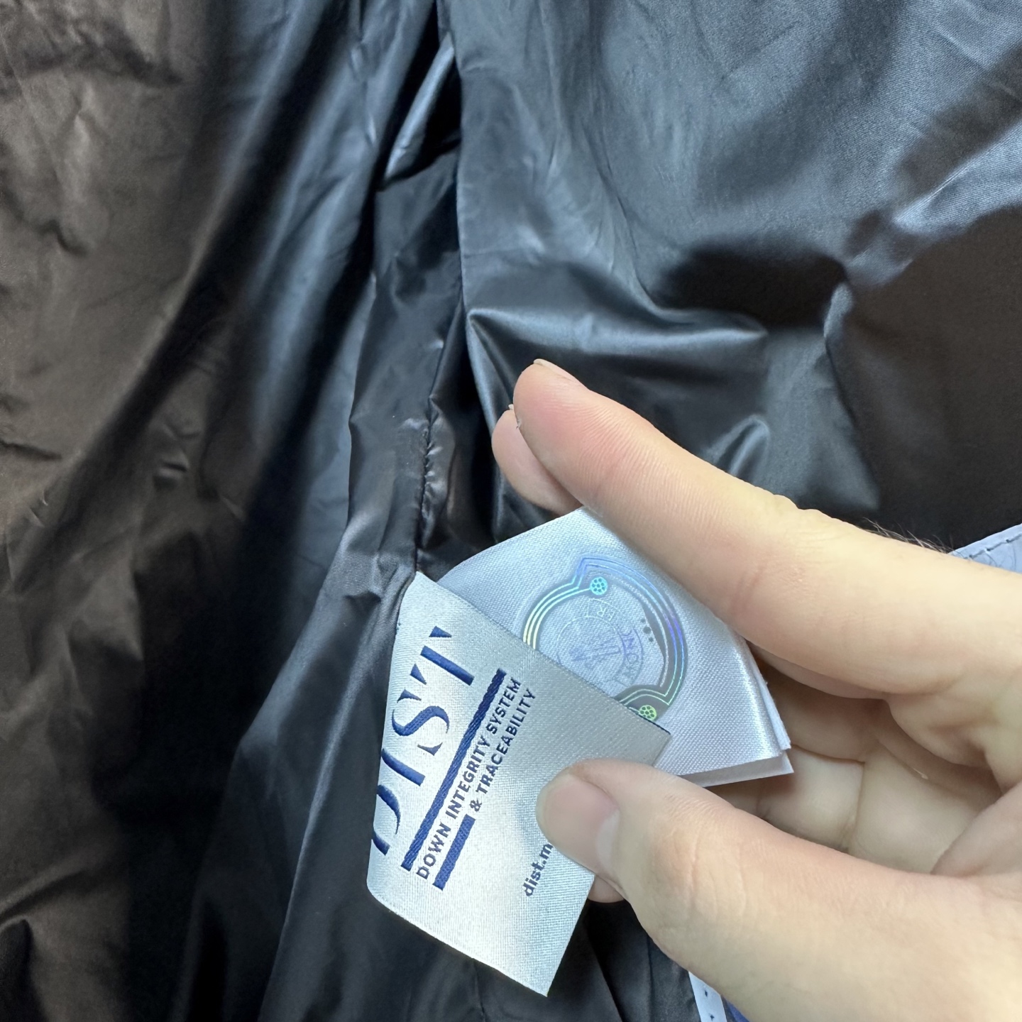 MONCLER Stand-Collar Down Jacket with Pocket Patches