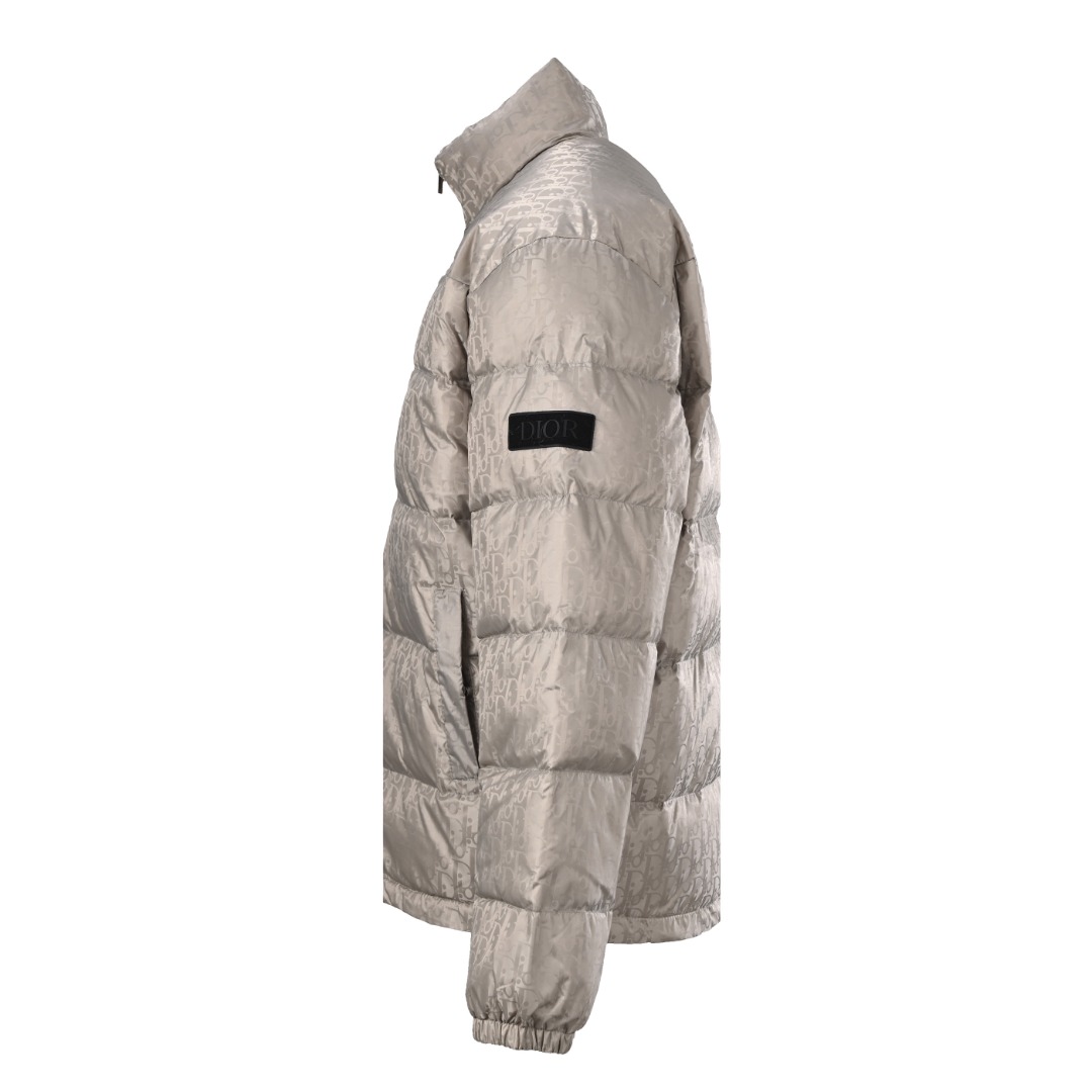 Dior Oblique Stand-Collar Down Jacket