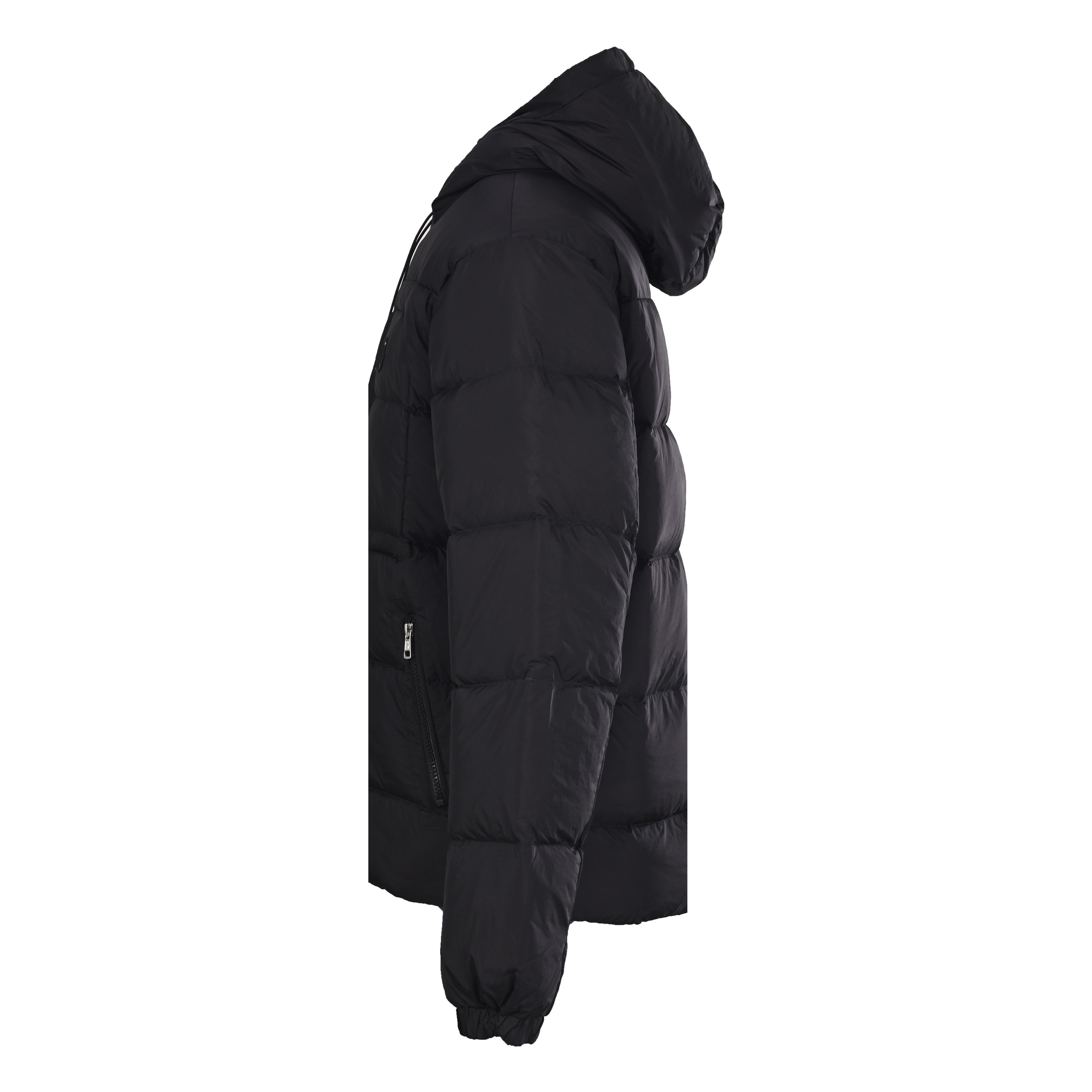 Moncler Short Hooded Quilted Down Jacket