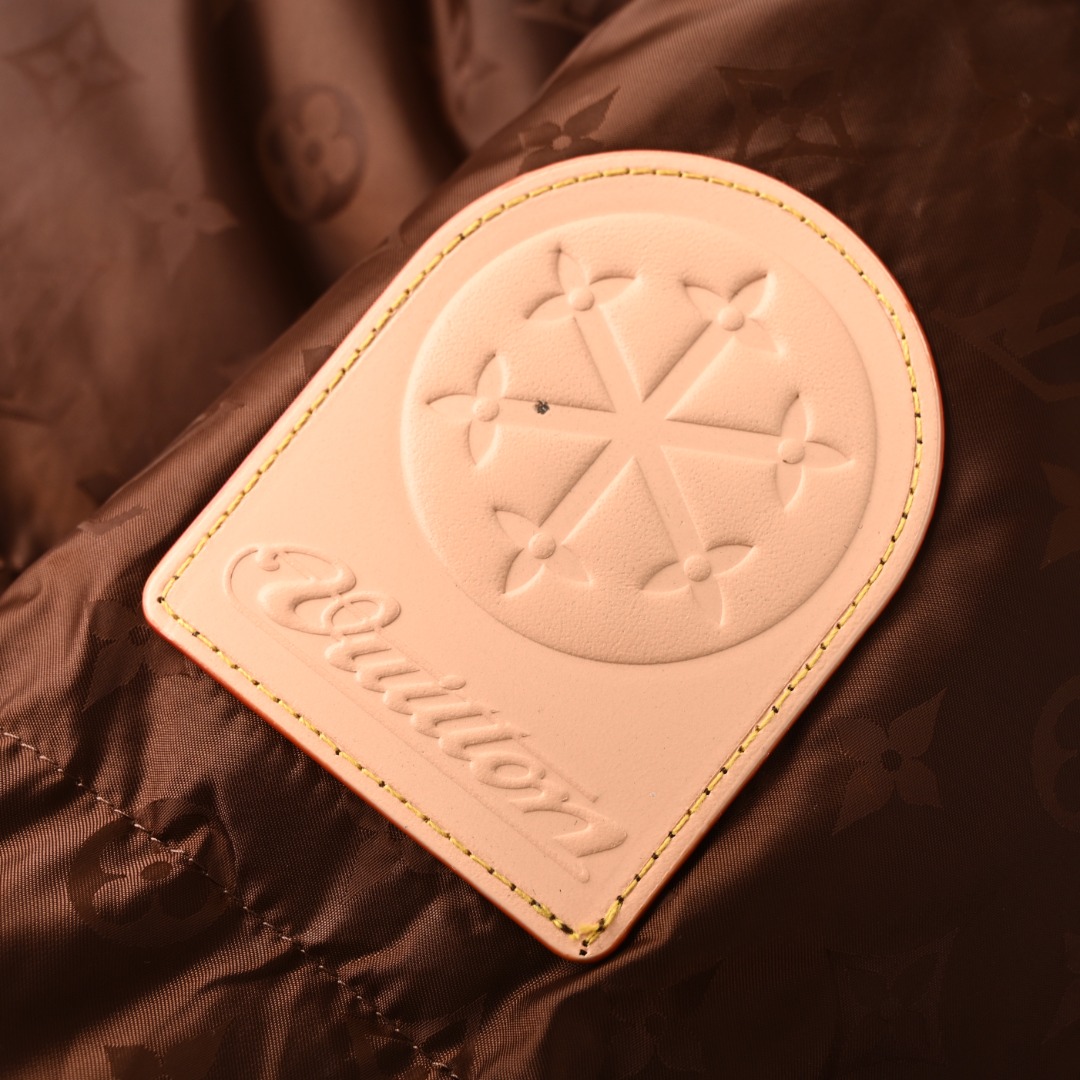 Louis Vuitton Ski Series Fully Printed Monogram Lamb Fleece Down Jacket