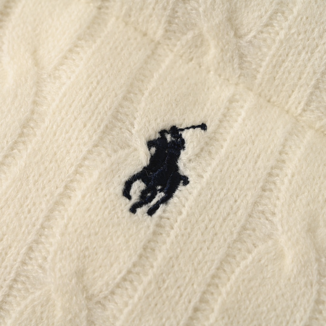 Ralph Lauren Wool Knit Puffer Jacket