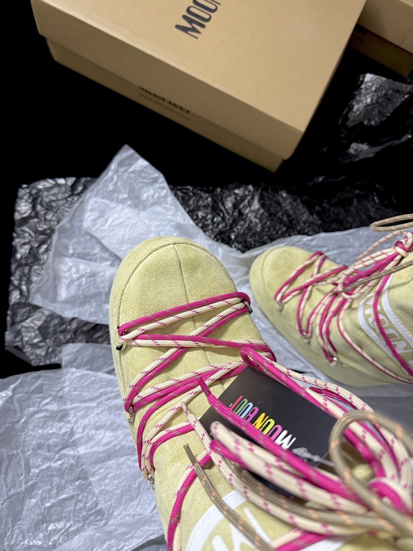 Moon Boot Christmas limited edition strap knee-high snow boots