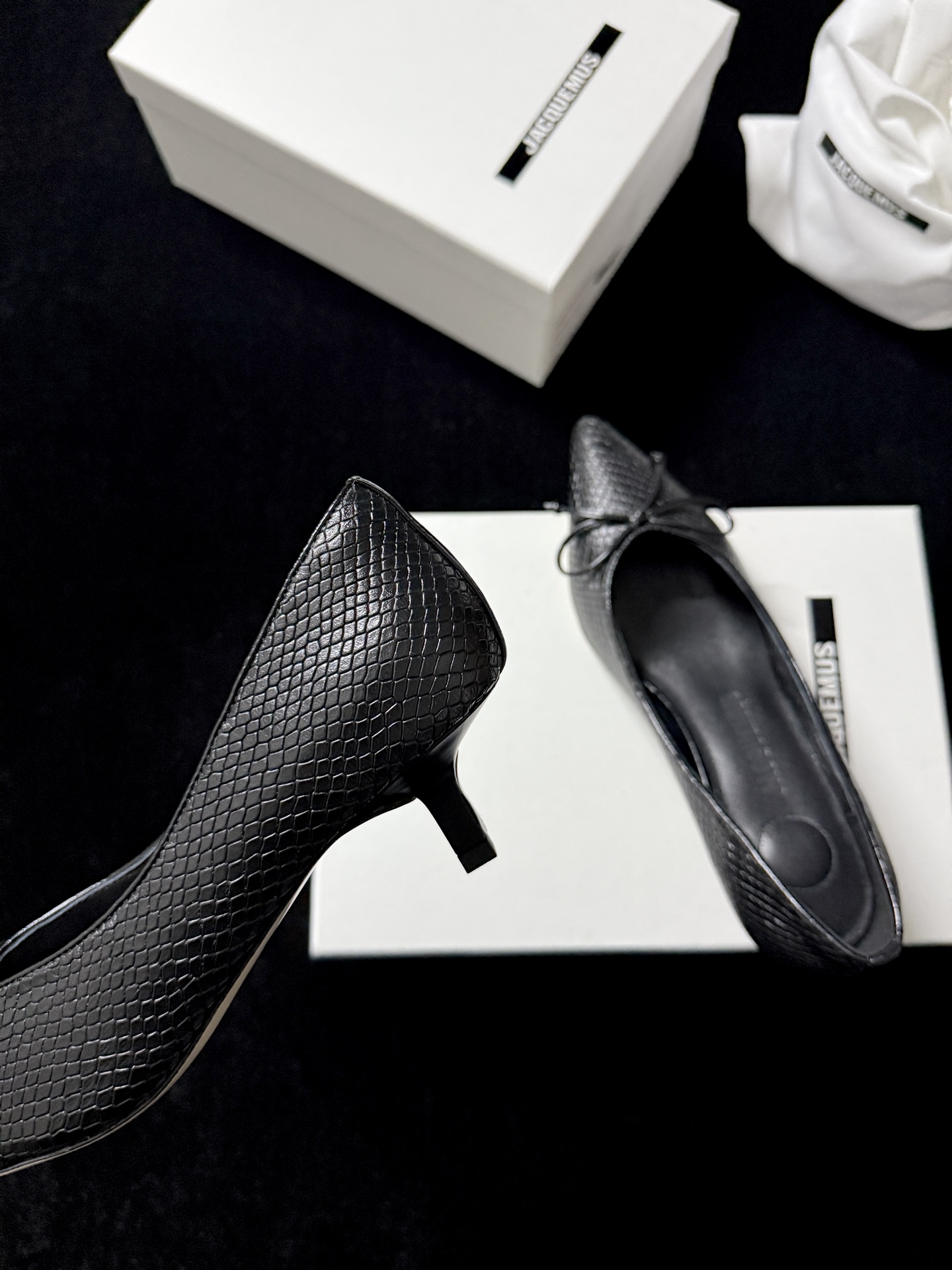 Jacquemus French pointed toe shoes