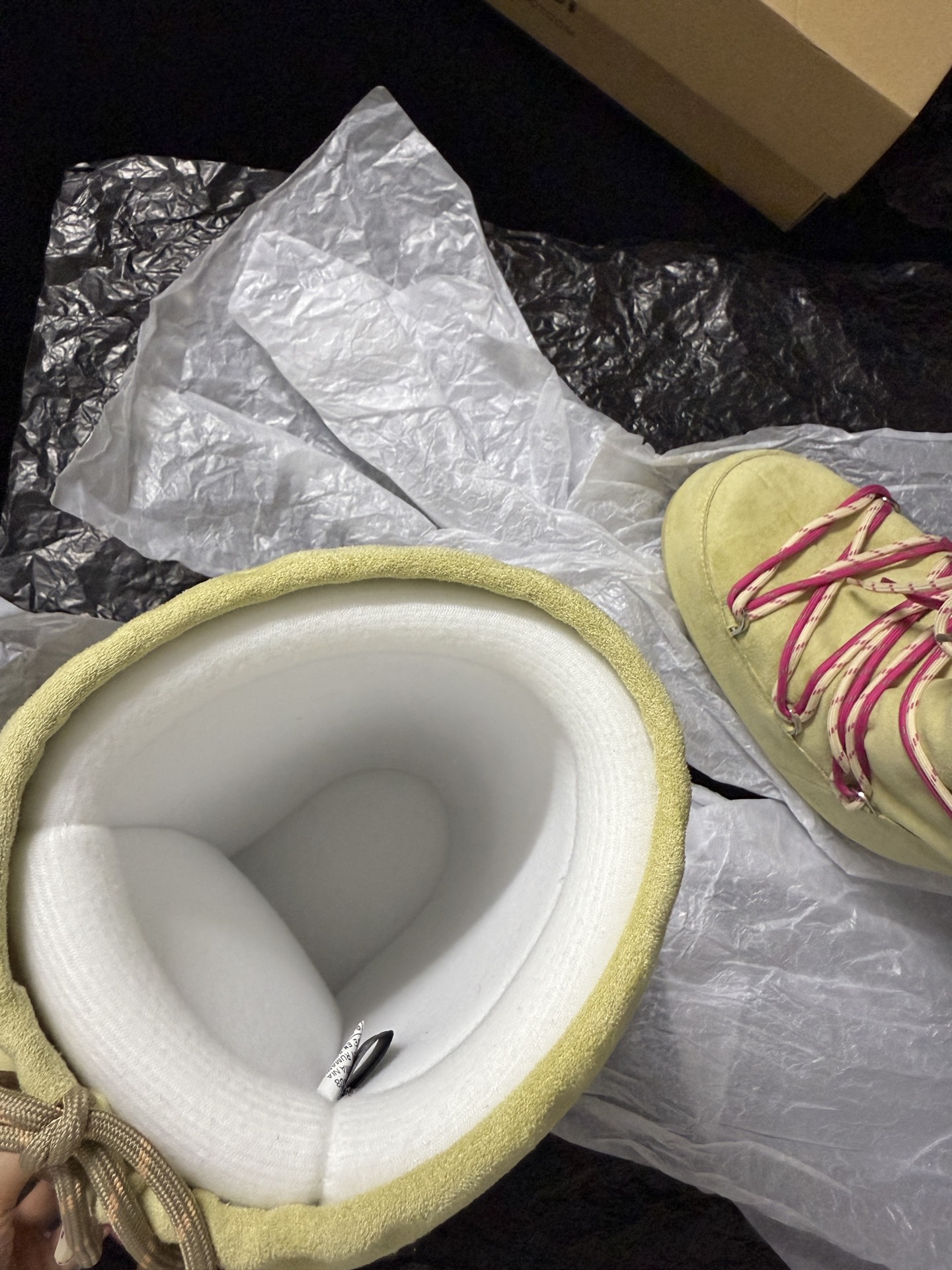 Moon Boot Christmas limited edition strap knee-high snow boots