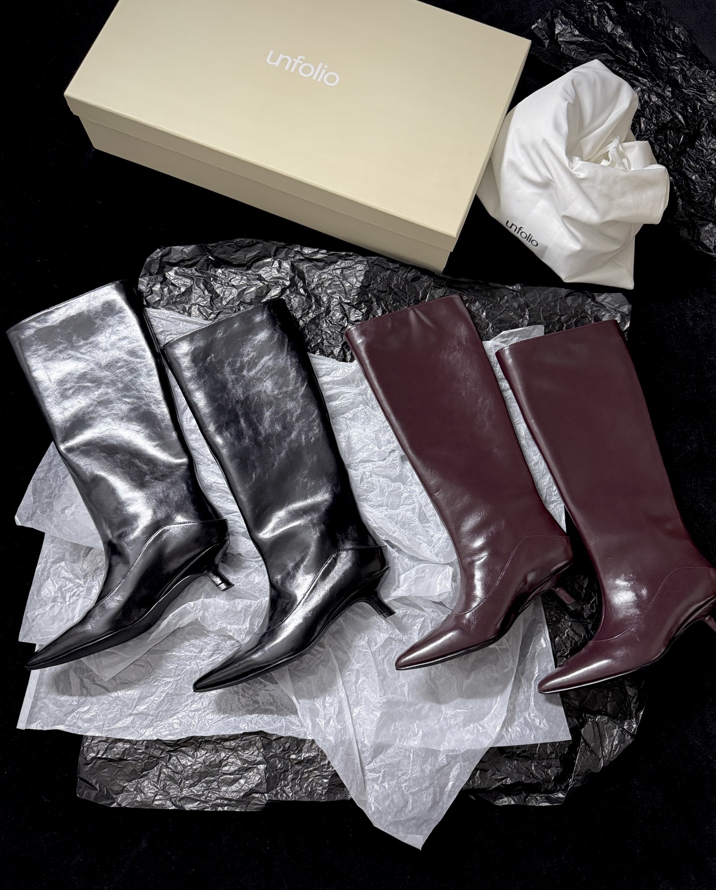UNFOLIO Long boots