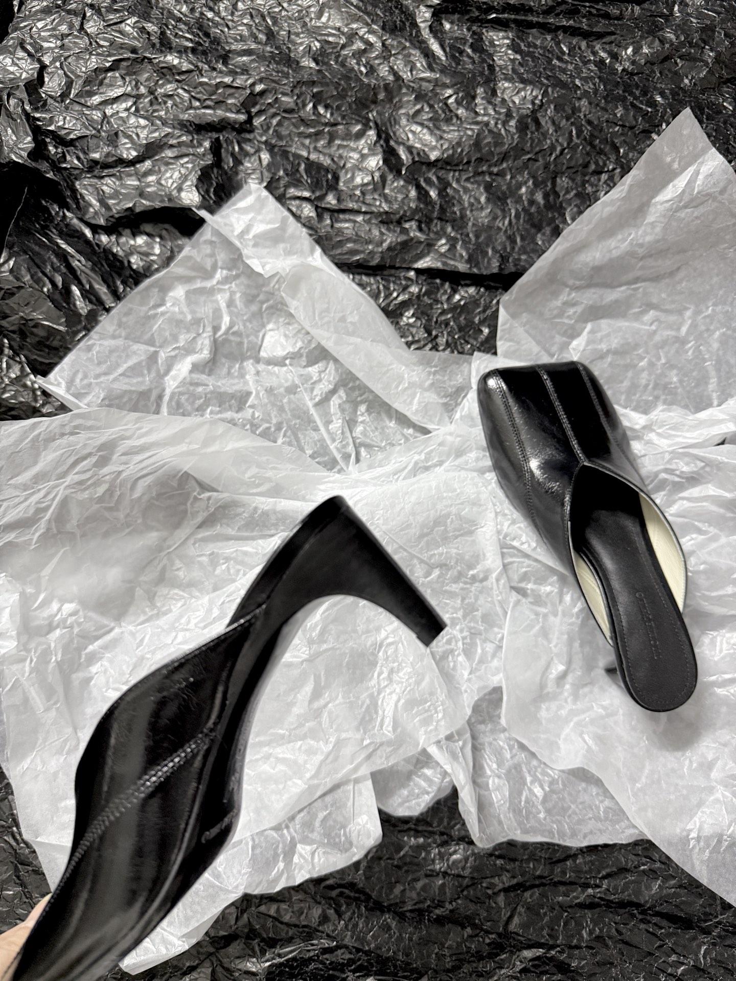 Phoebe Philo Square toe shoes